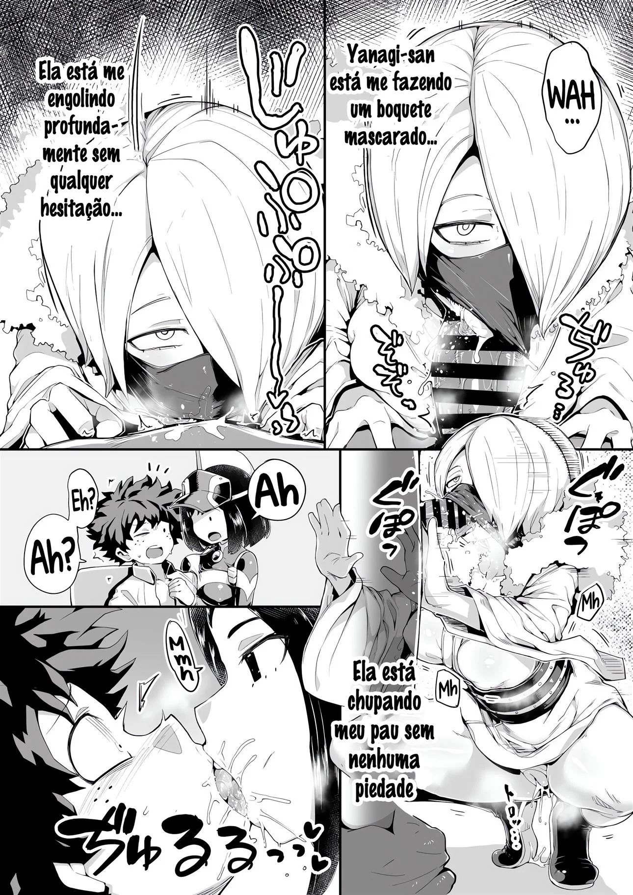 Midoriya Dominado: A Buceta Controlada pelo Vilão Viciado em Pica - HQ Brasileiro