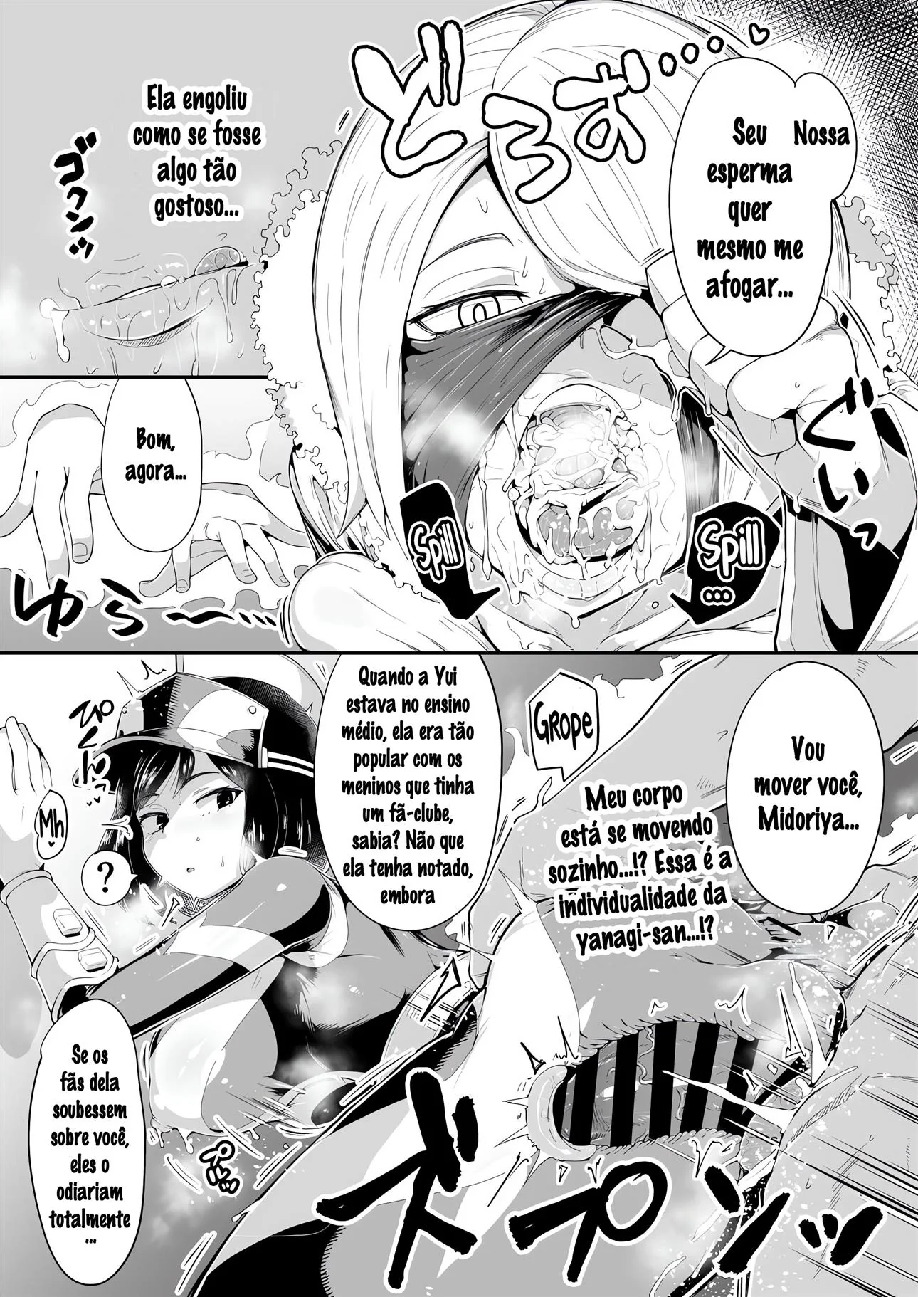 Midoriya Dominado: A Buceta Controlada pelo Vilão Viciado em Pica - HQ Brasileiro