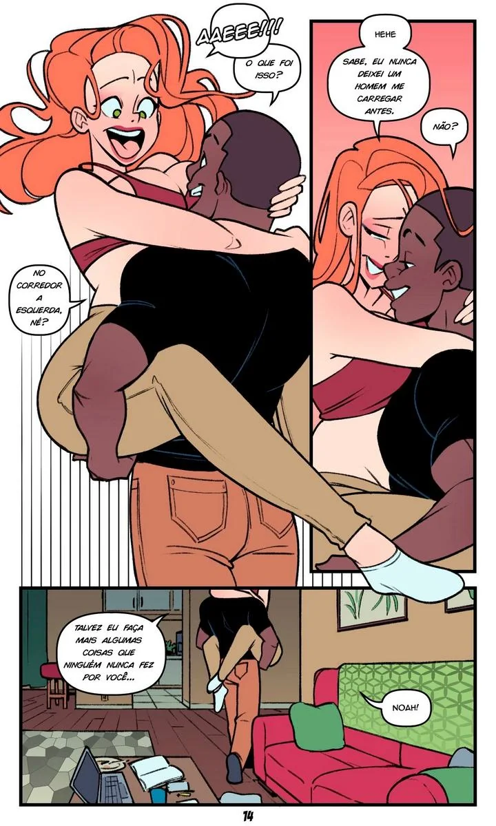 MILF Piranha Ressurgindo do Passado em Cartoon Porno: Pica na Buceta dos Meninos Crescidos" em HQ Brasileiro