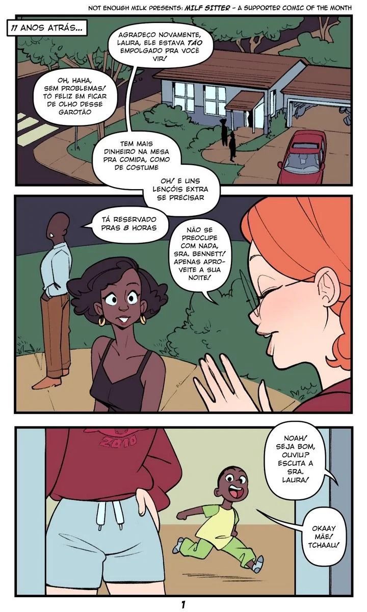 MILF Piranha Ressurgindo do Passado em Cartoon Porno: Pica na Buceta dos Meninos Crescidos" em HQ Brasileiro