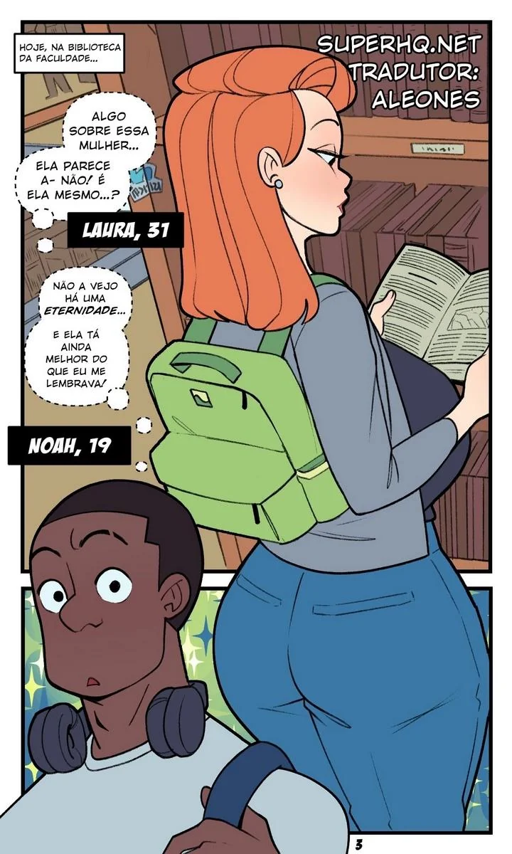 MILF Piranha Ressurgindo do Passado em Cartoon Porno: Pica na Buceta dos Meninos Crescidos" em HQ Brasileiro