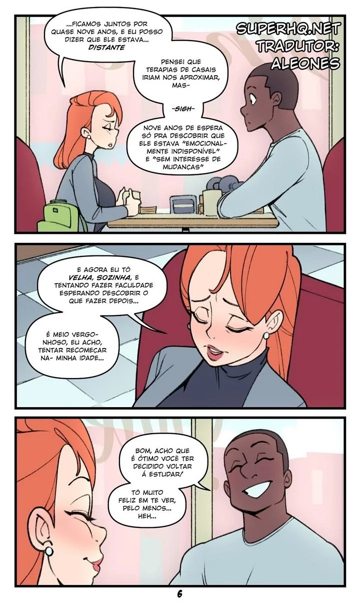 MILF Piranha Ressurgindo do Passado em Cartoon Porno: Pica na Buceta dos Meninos Crescidos" em HQ Brasileiro