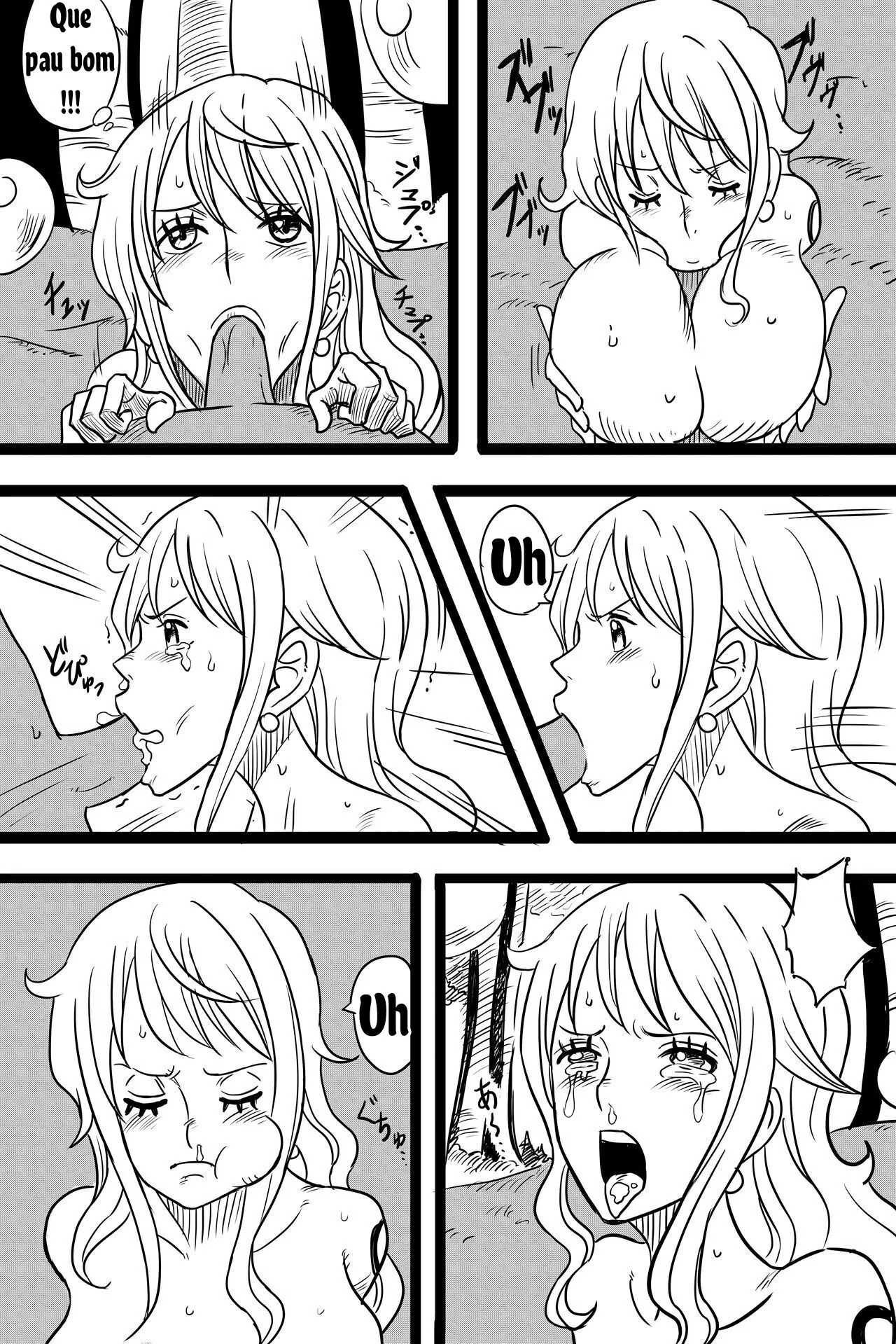 Nami Piranha dos Piratas: Busca Desesperada por Uma Piroca Enorme em HQ Brasileiro