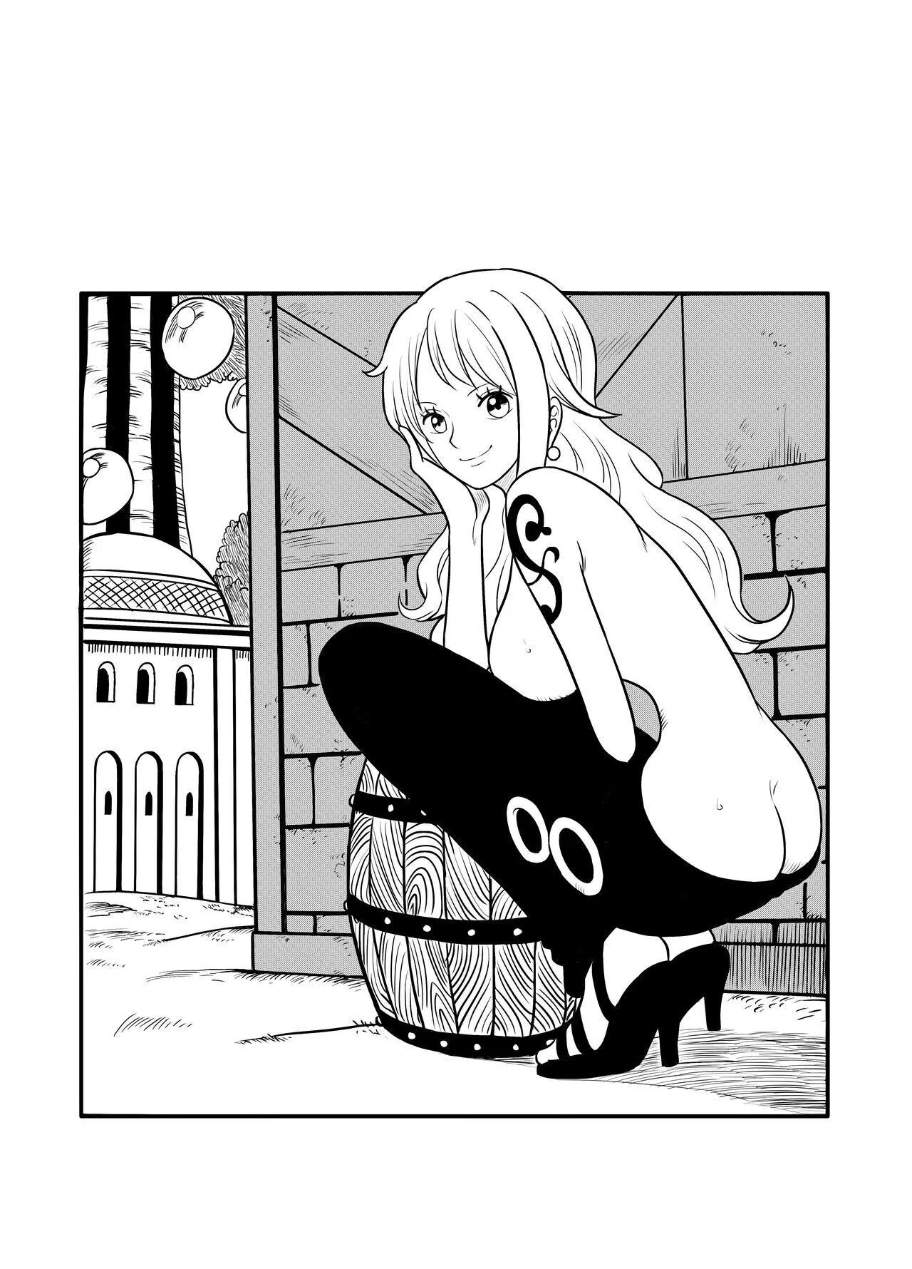 Nami Piranha dos Piratas: Busca Desesperada por Uma Piroca Enorme em HQ Brasileiro