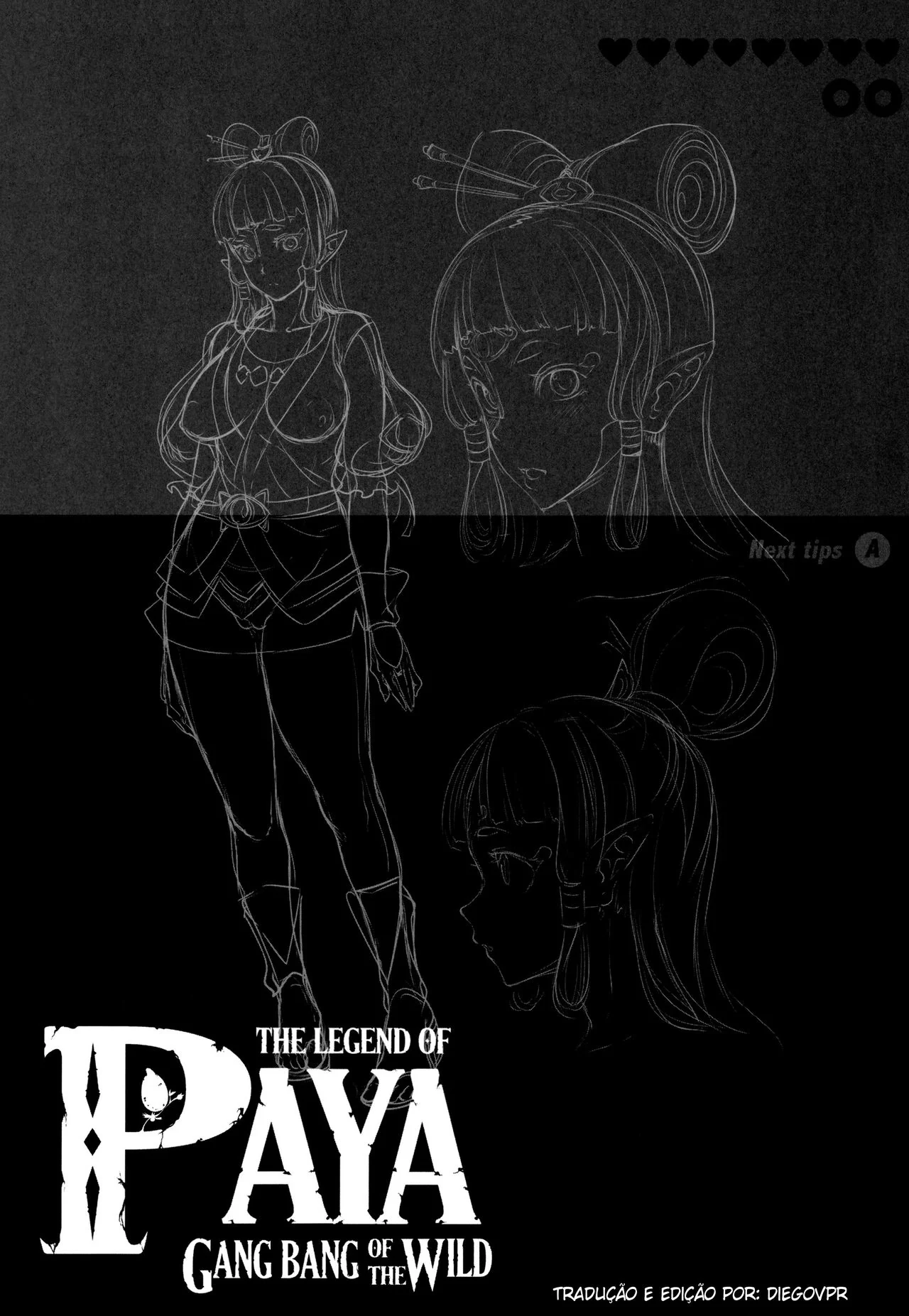 Namorando o Velho - A Escolha de Kana" em HQ Brasileiro