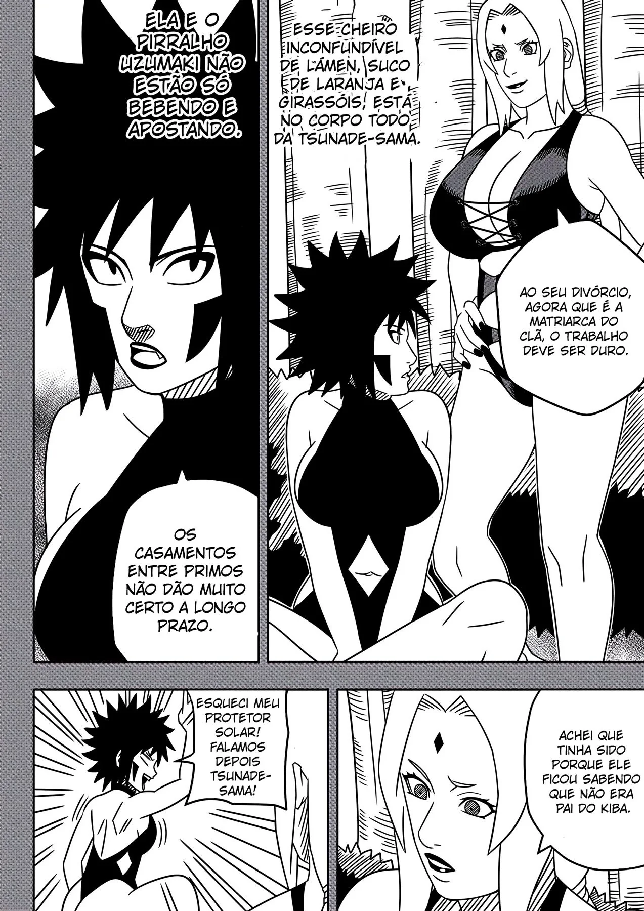 Naruto e Anko Piranhas Safadas da Vila: Mestre Kakashi no meio da Putaria em SuperHQ Brasileiro