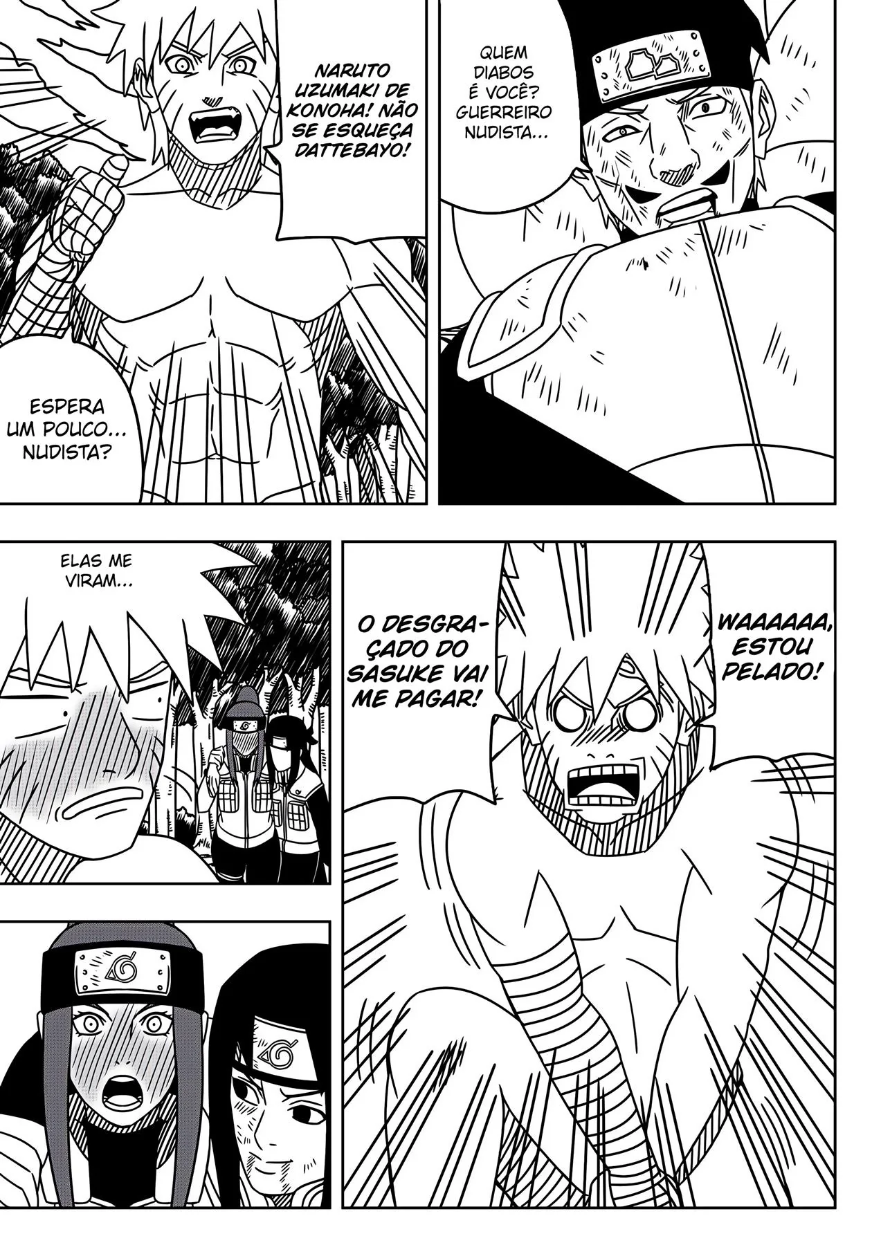 Naruto e as Mamães Piranhas em Hentai HQ Brasileiro