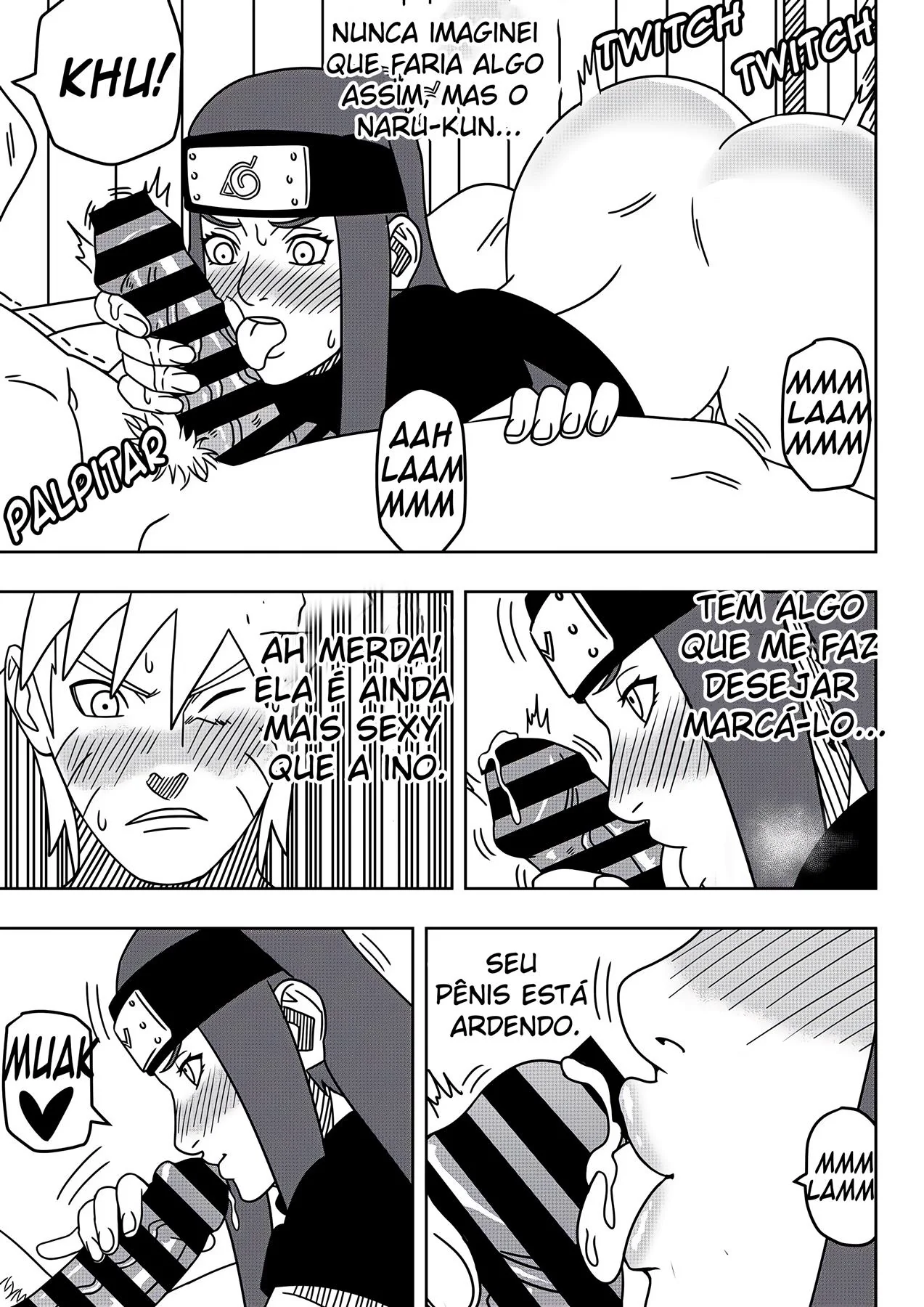Naruto e as Mamães Piranhas em Hentai HQ Brasileiro