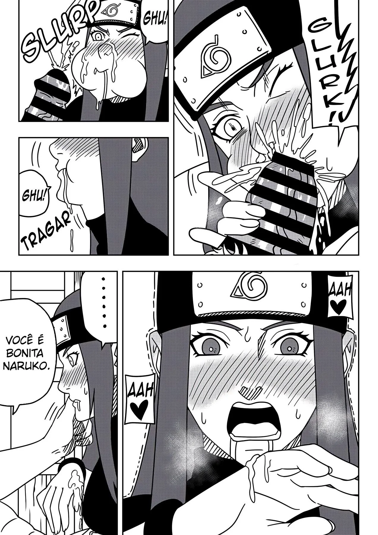 Naruto e as Mamães Piranhas em Hentai HQ Brasileiro