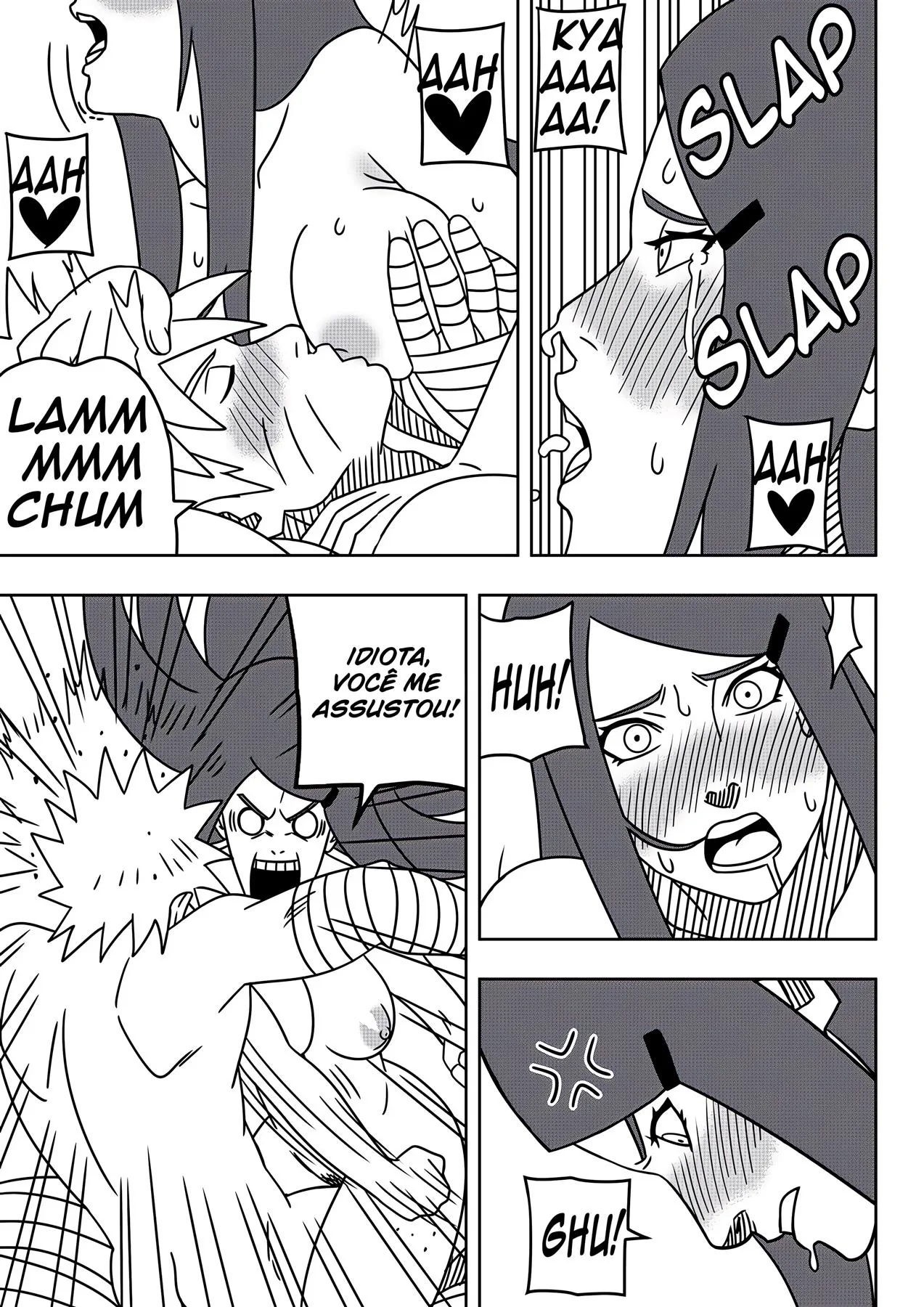 Naruto e as Mamães Piranhas em Hentai HQ Brasileiro