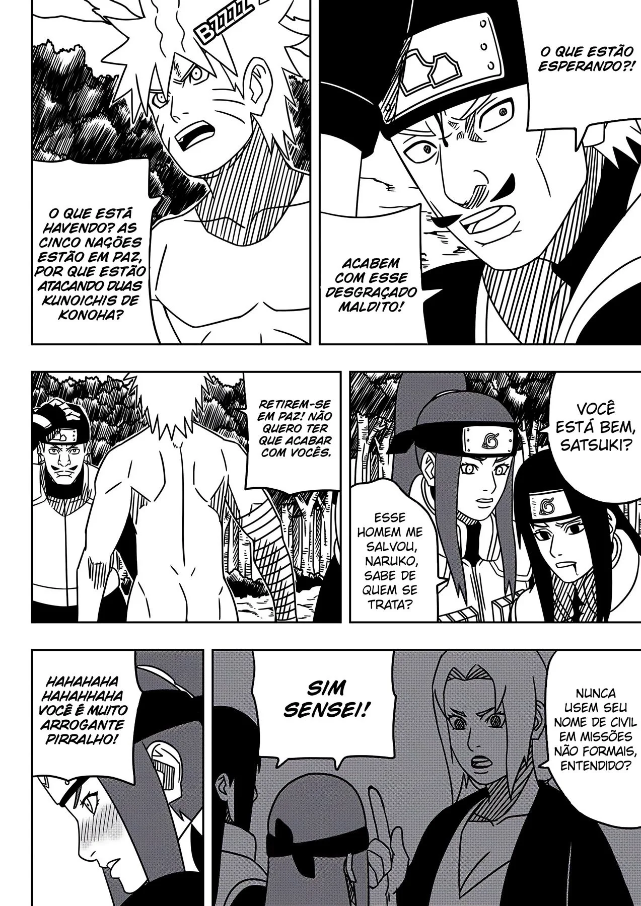 Naruto e as Mamães Piranhas em Hentai HQ Brasileiro