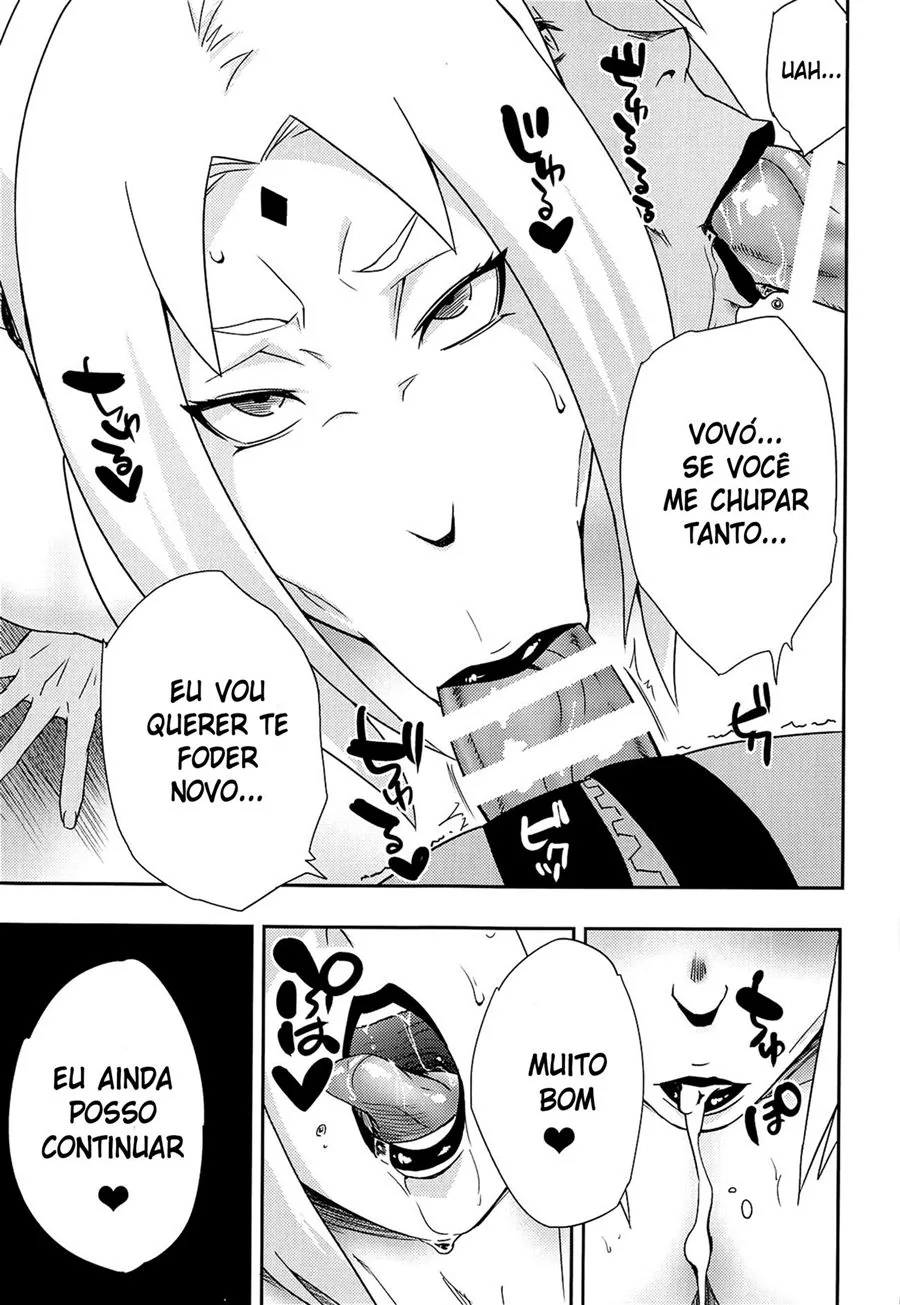 Naruto e as Piranhas da Vila: Hinata, Sakura e Tsunade na Piroca do Boruto Hentai HQ Brasileiro