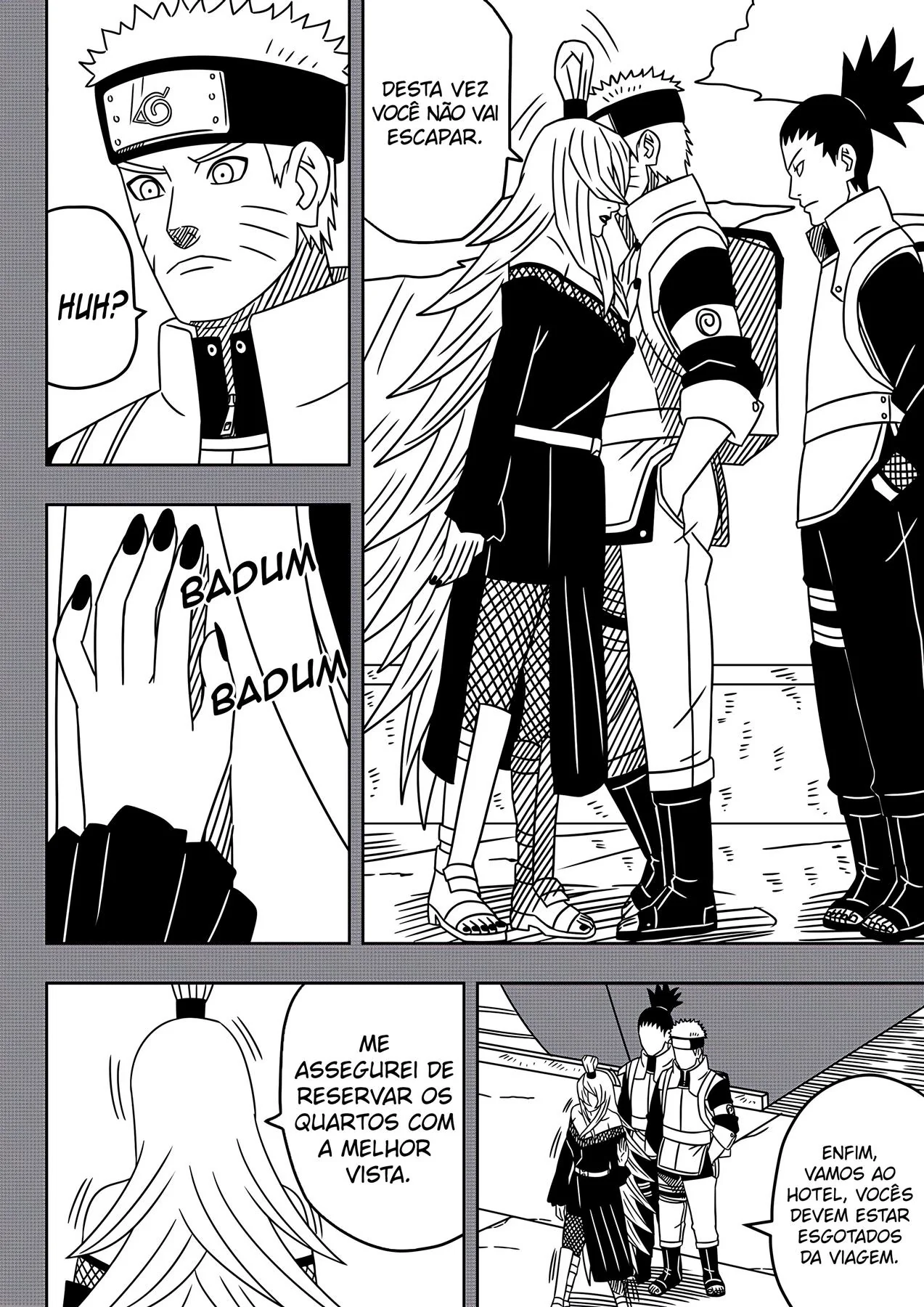 Naruto Hentai: A Rola do Mizukage na Buceta da Piranha da Vila da Névoa" em HQ Brasileiro