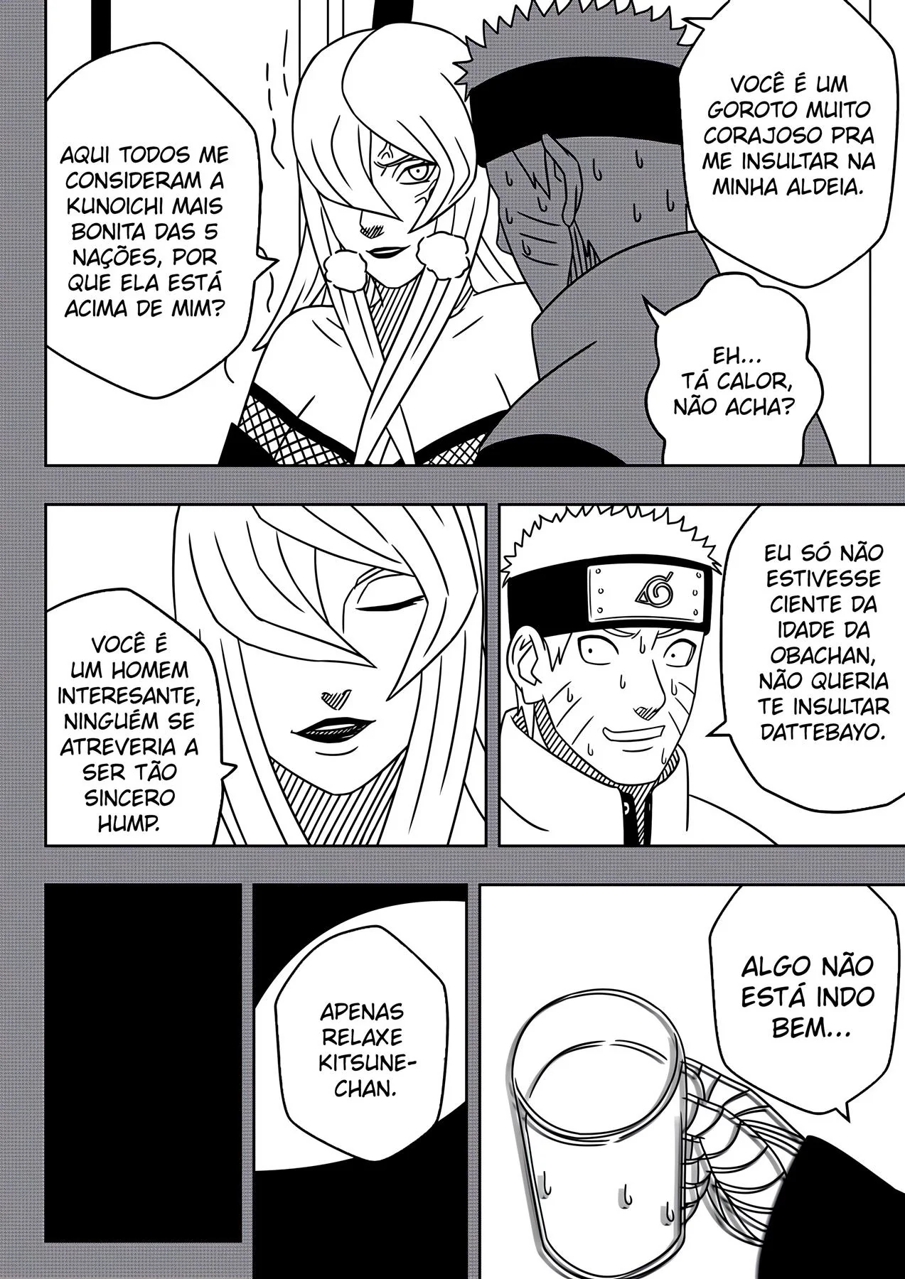 Naruto Hentai: A Rola do Mizukage na Buceta da Piranha da Vila da Névoa" em HQ Brasileiro