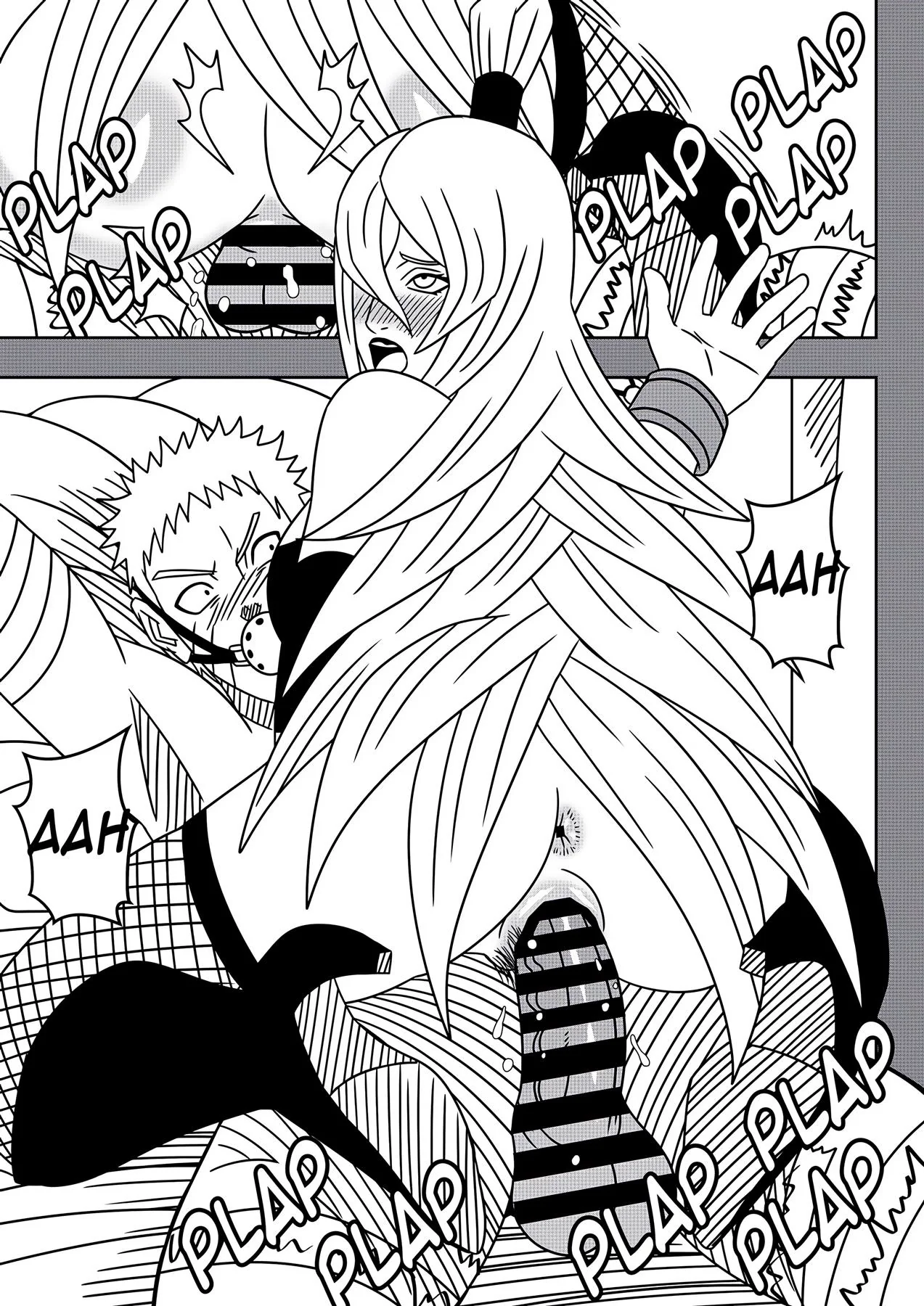 Naruto Hentai: A Rola do Mizukage na Buceta da Piranha da Vila da Névoa" em HQ Brasileiro