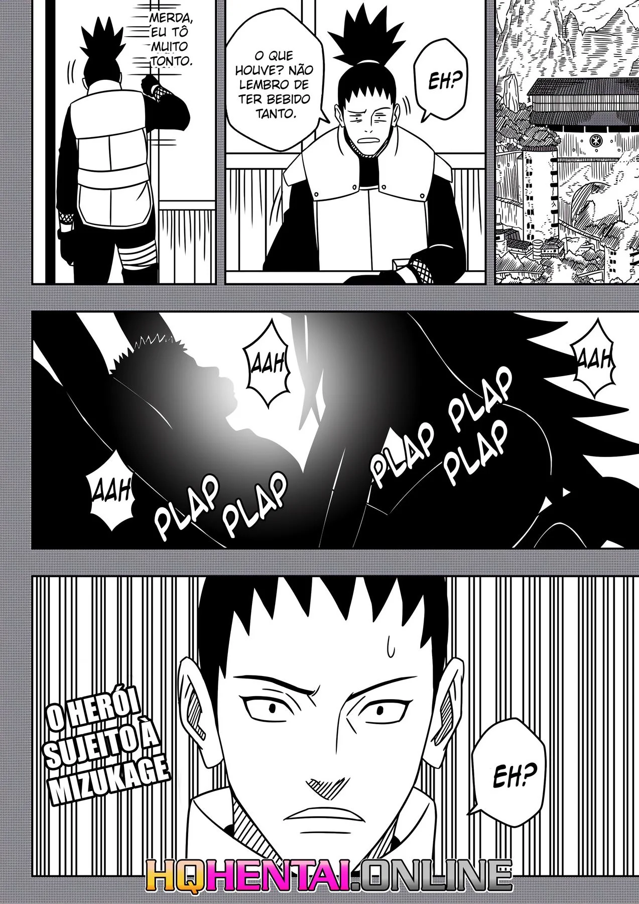 Naruto Hentai: A Rola do Mizukage na Buceta da Piranha da Vila da Névoa" em HQ Brasileiro