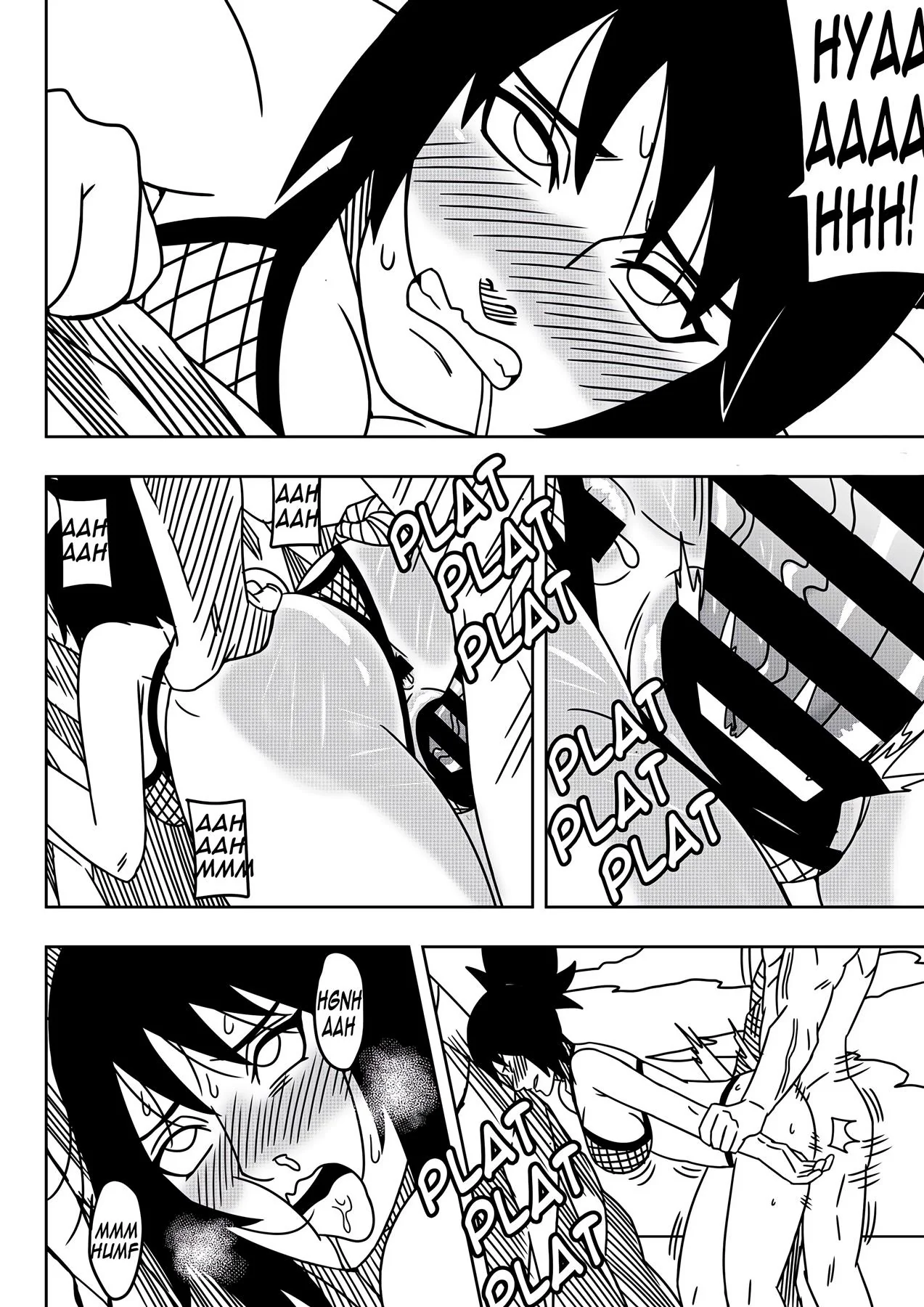 Naruto Hentai: Anko sendo a piranha sortuda da vila | Em HQ Brasileiro