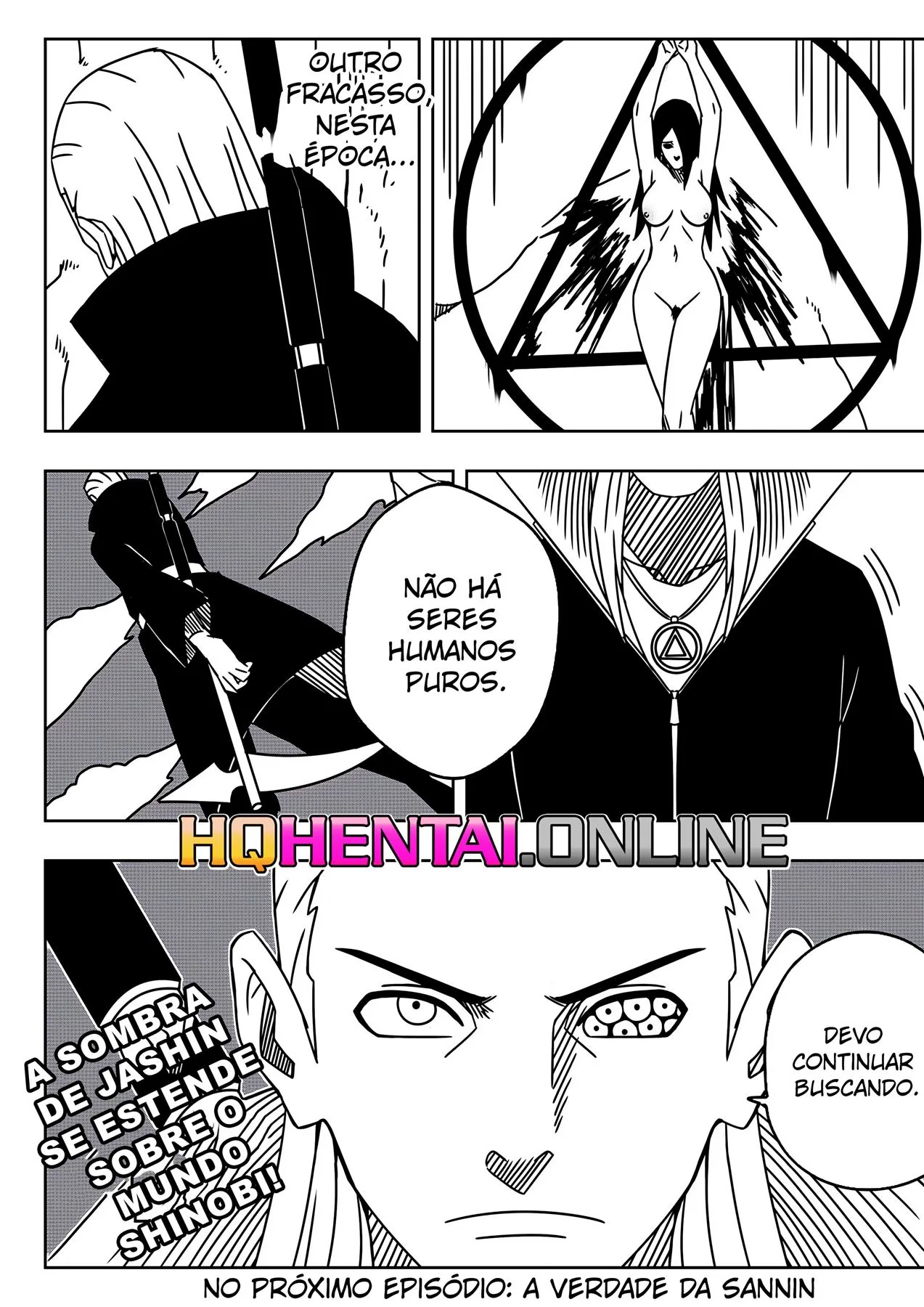 Naruto Hentai: Anko sendo a piranha sortuda da vila | Em HQ Brasileiro