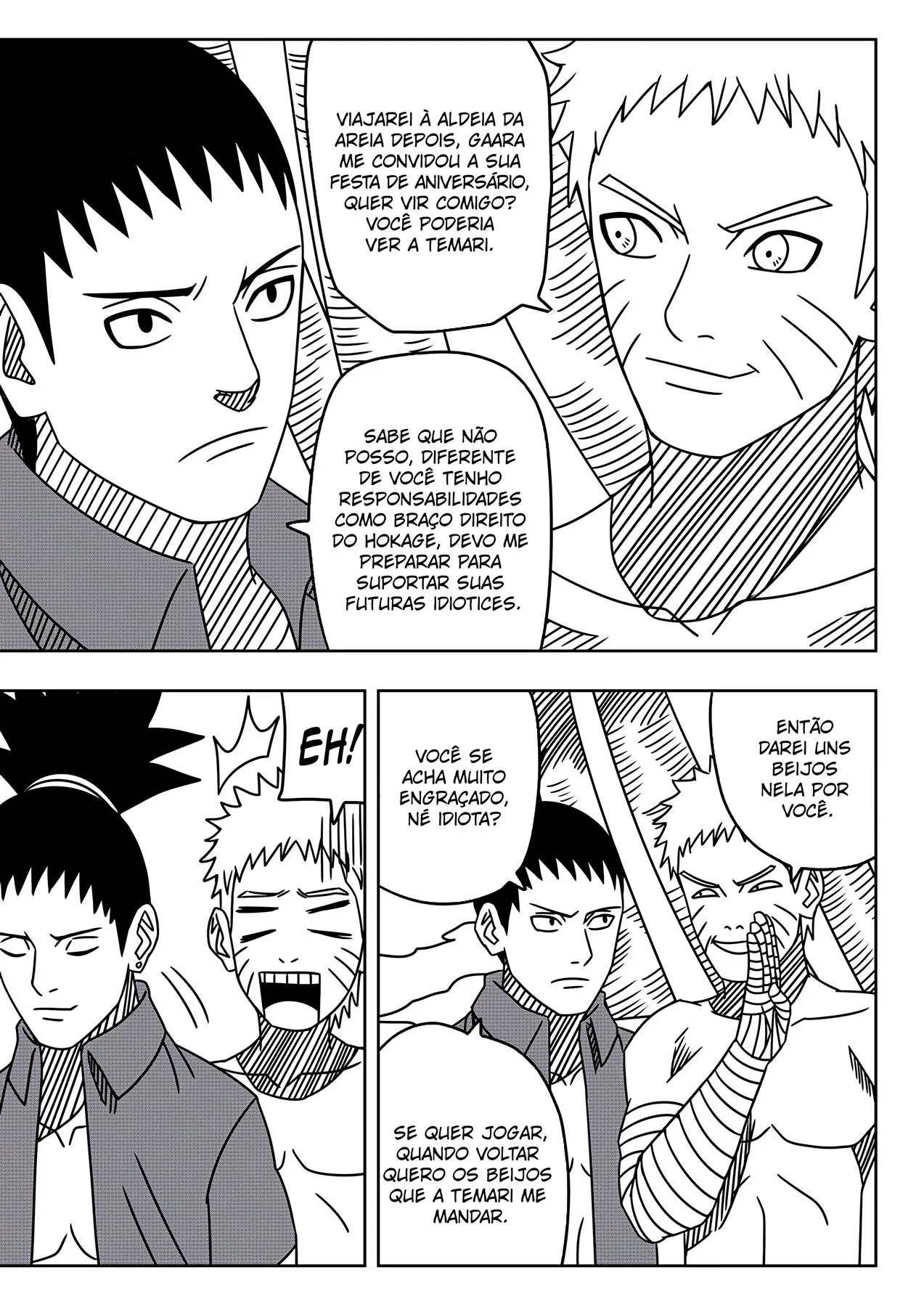 Naruto Hentai: Anko sendo a piranha sortuda da vila | Em HQ Brasileiro