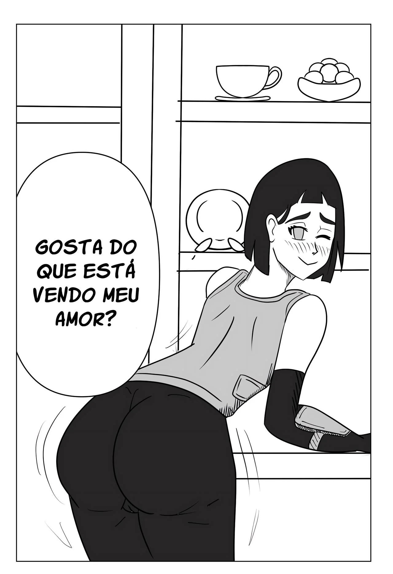 Naruto Hentai: Missão Ninja da Hinata - Fodendo com o marido tarado em HQ Brasileiro