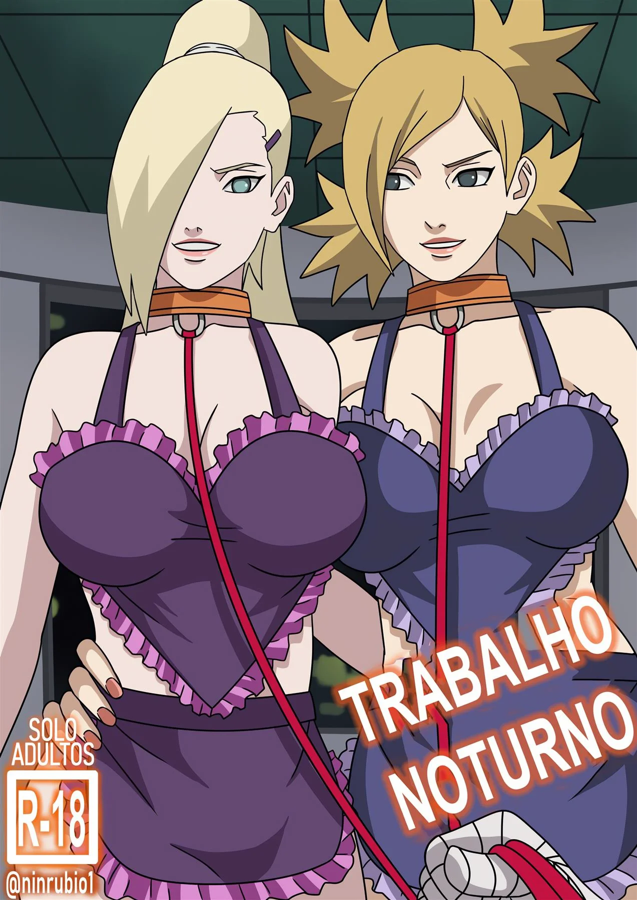 Naruto Hokage: Cuidando das bucetas da vila em manga hentai HQ Brasileiro