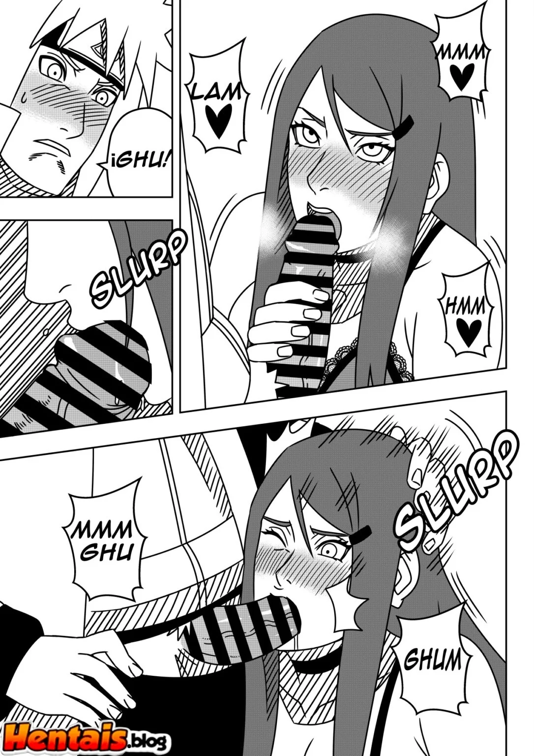 Naruto Piranha: Kushina Cavalgando na Rola do Minato em HQ Brasileiro