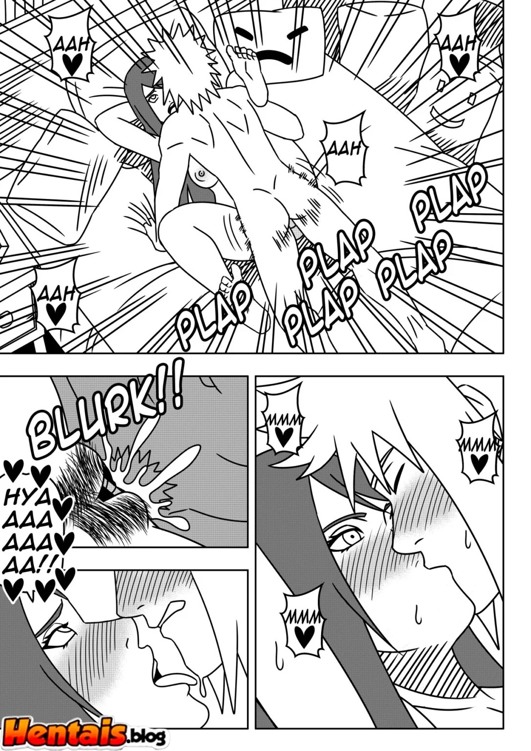 Naruto Piranha: Kushina Cavalgando na Rola do Minato em HQ Brasileiro