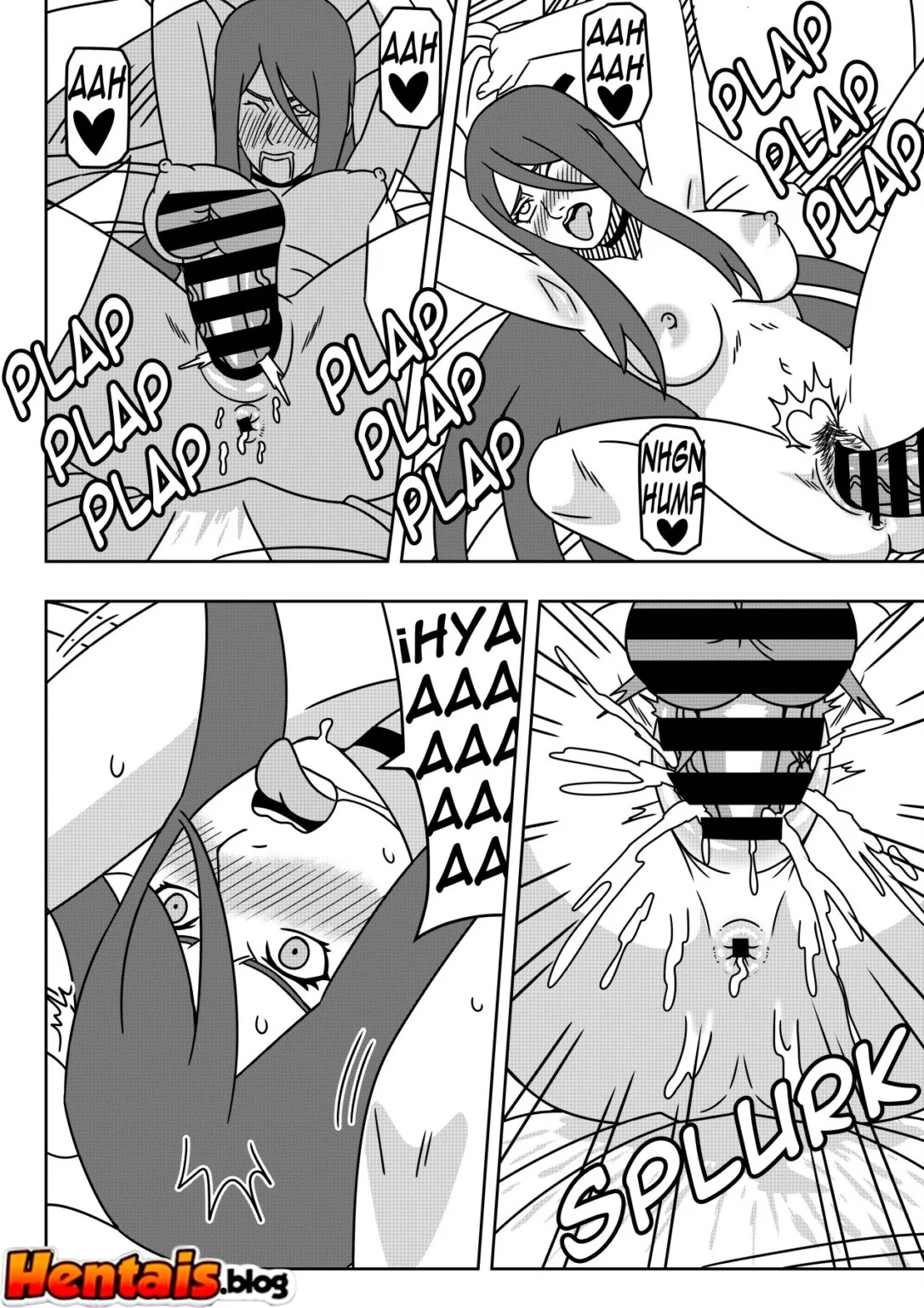 Naruto Piranha: Kushina Cavalgando na Rola do Minato em HQ Brasileiro