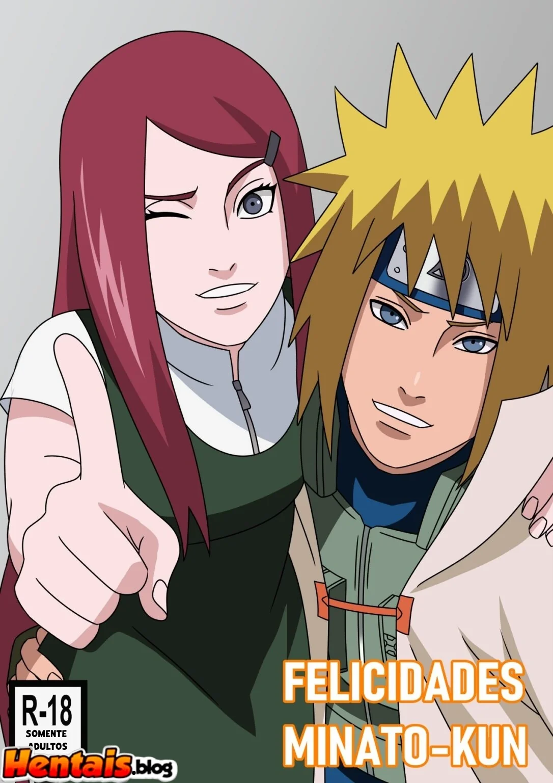 Naruto Piranha: Kushina Cavalgando na Rola do Minato em HQ Brasileiro