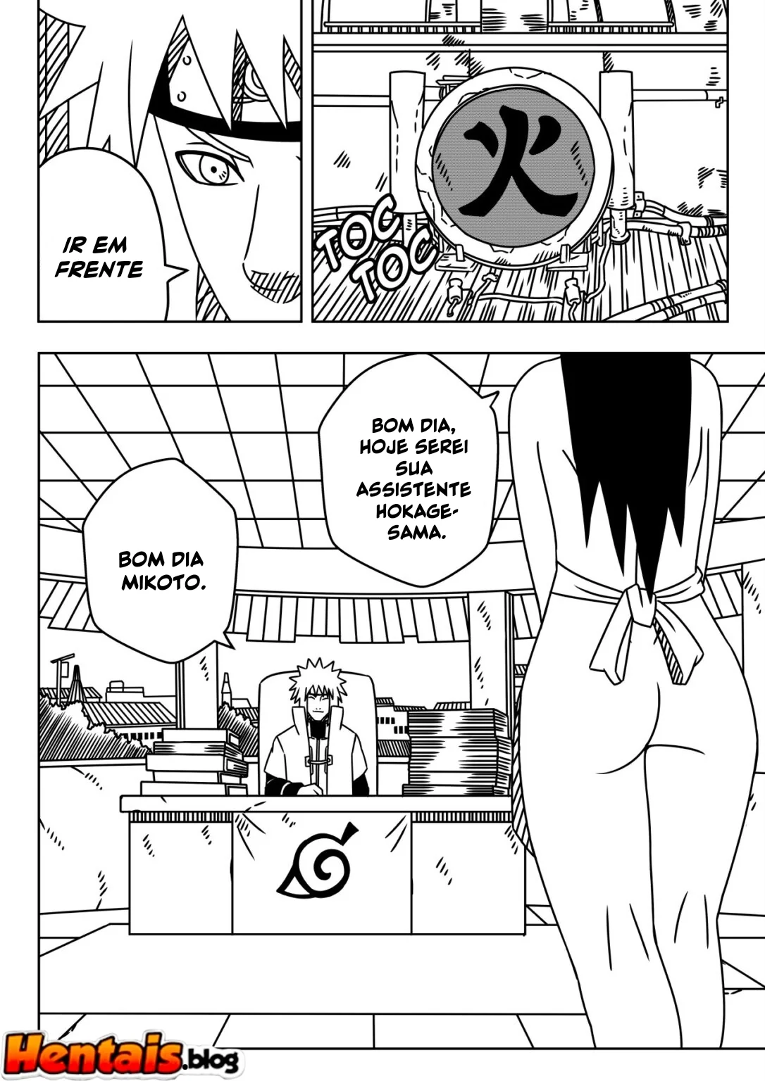 Naruto Piranha: Kushina Cavalgando na Rola do Minato em HQ Brasileiro