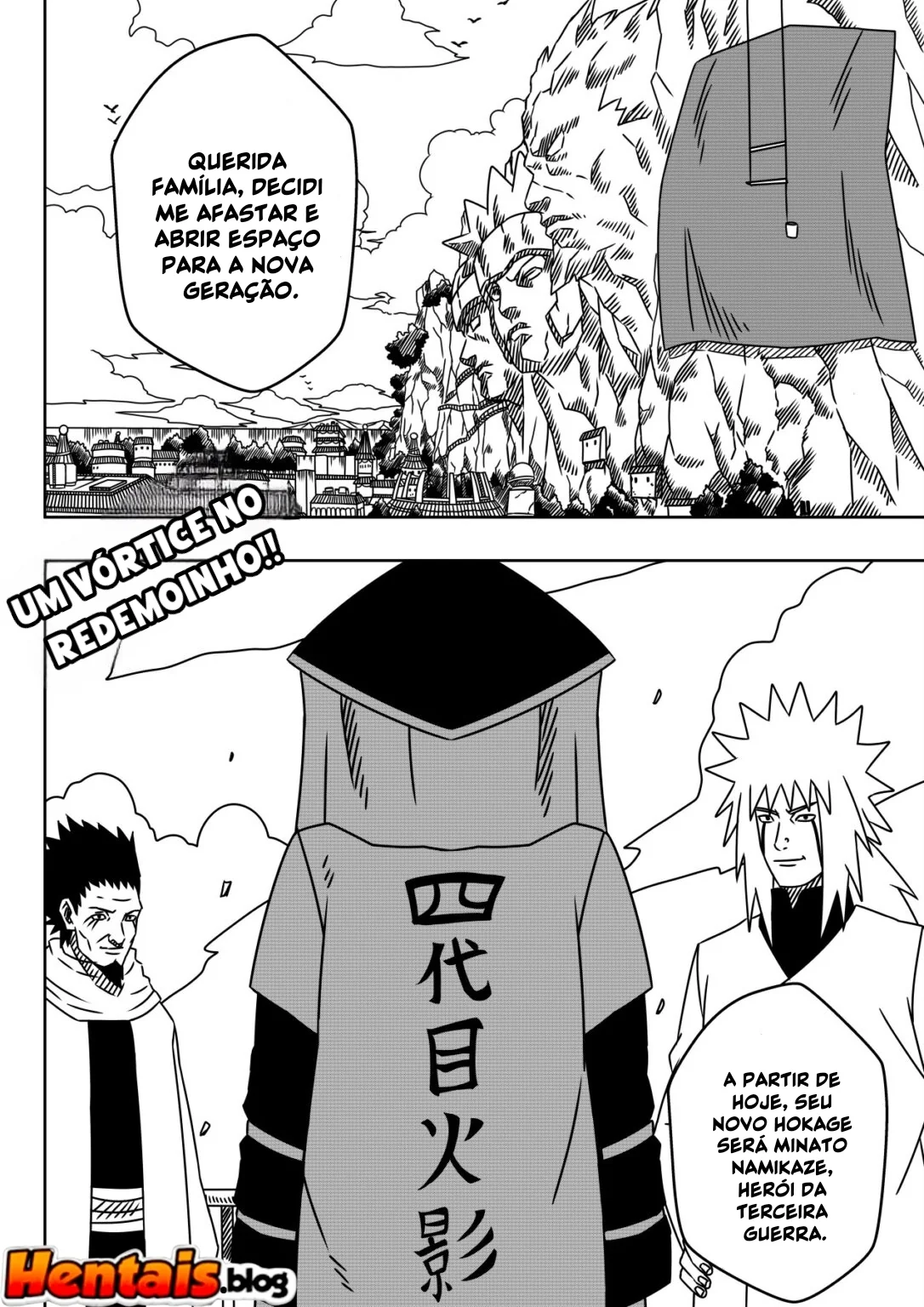 Naruto Piranha: Kushina Cavalgando na Rola do Minato em HQ Brasileiro