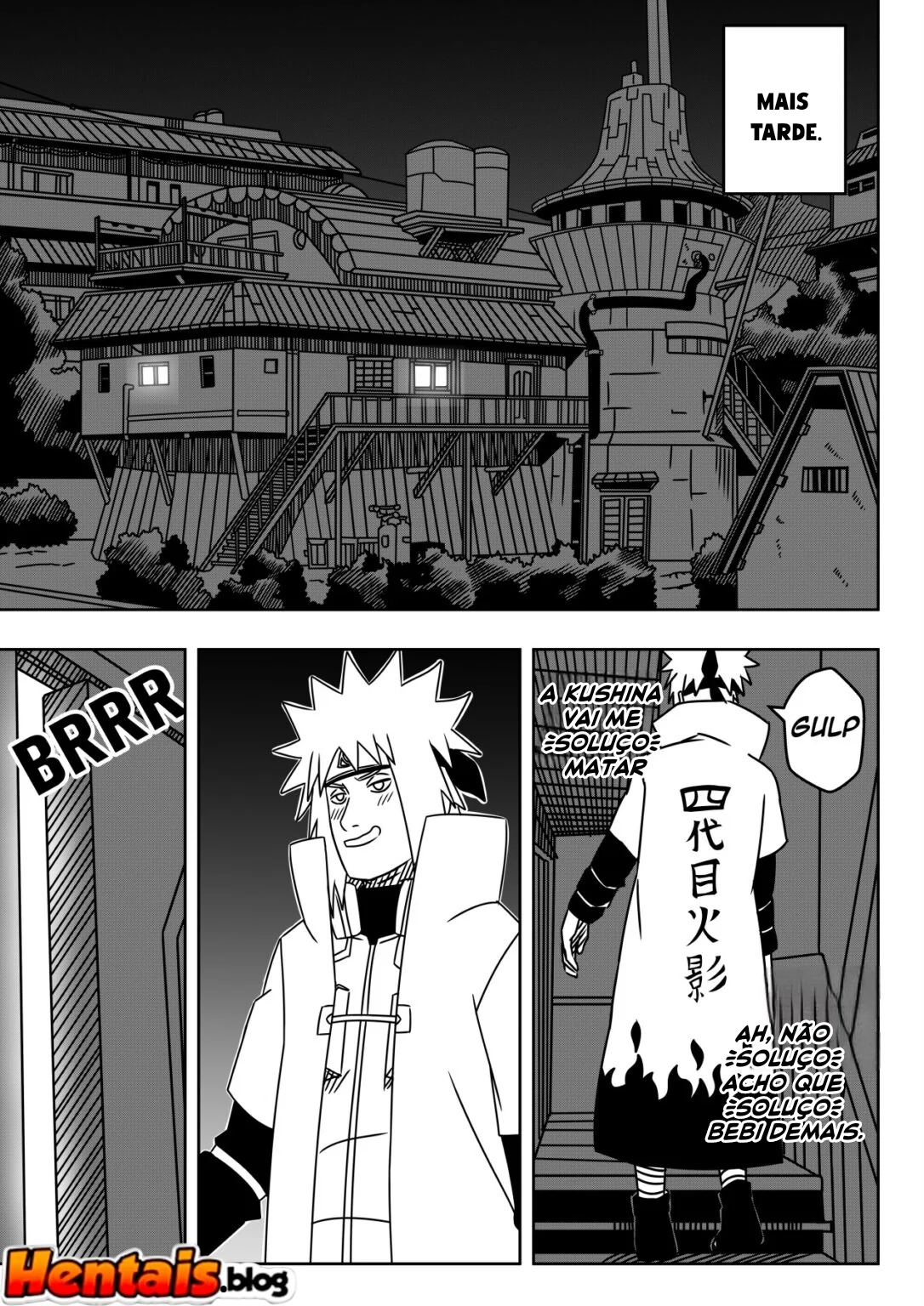 Naruto Piranha: Kushina Cavalgando na Rola do Minato em HQ Brasileiro