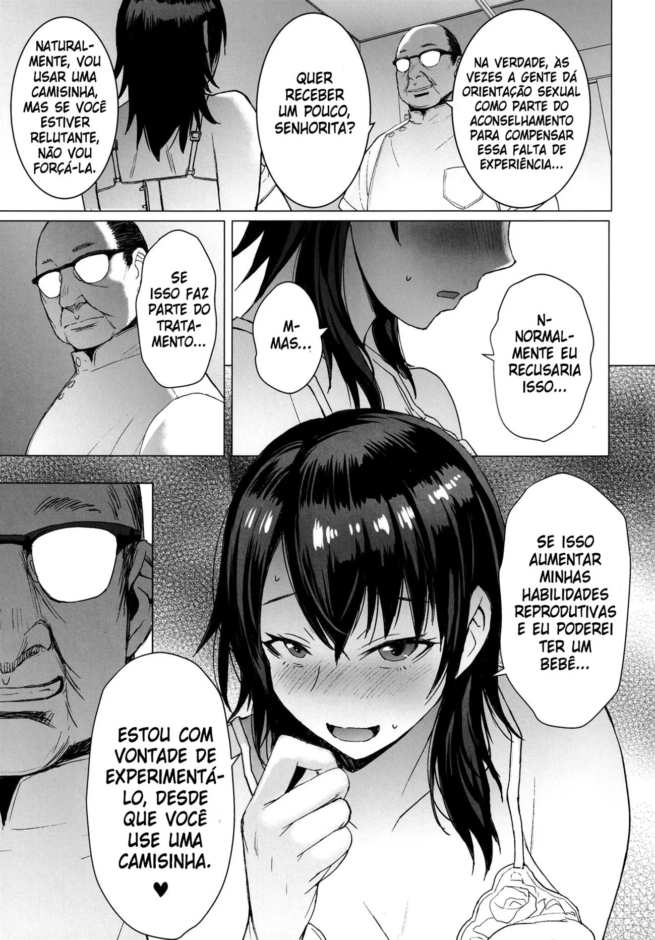 Nene e a Clínica Especial da Sacanagem em Hentai HQ