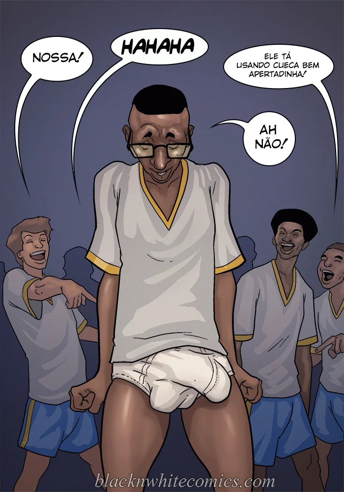 Nerd Dotado Fodendo as Piranhas da Escola - HQ Hentai de Sexo Brutal