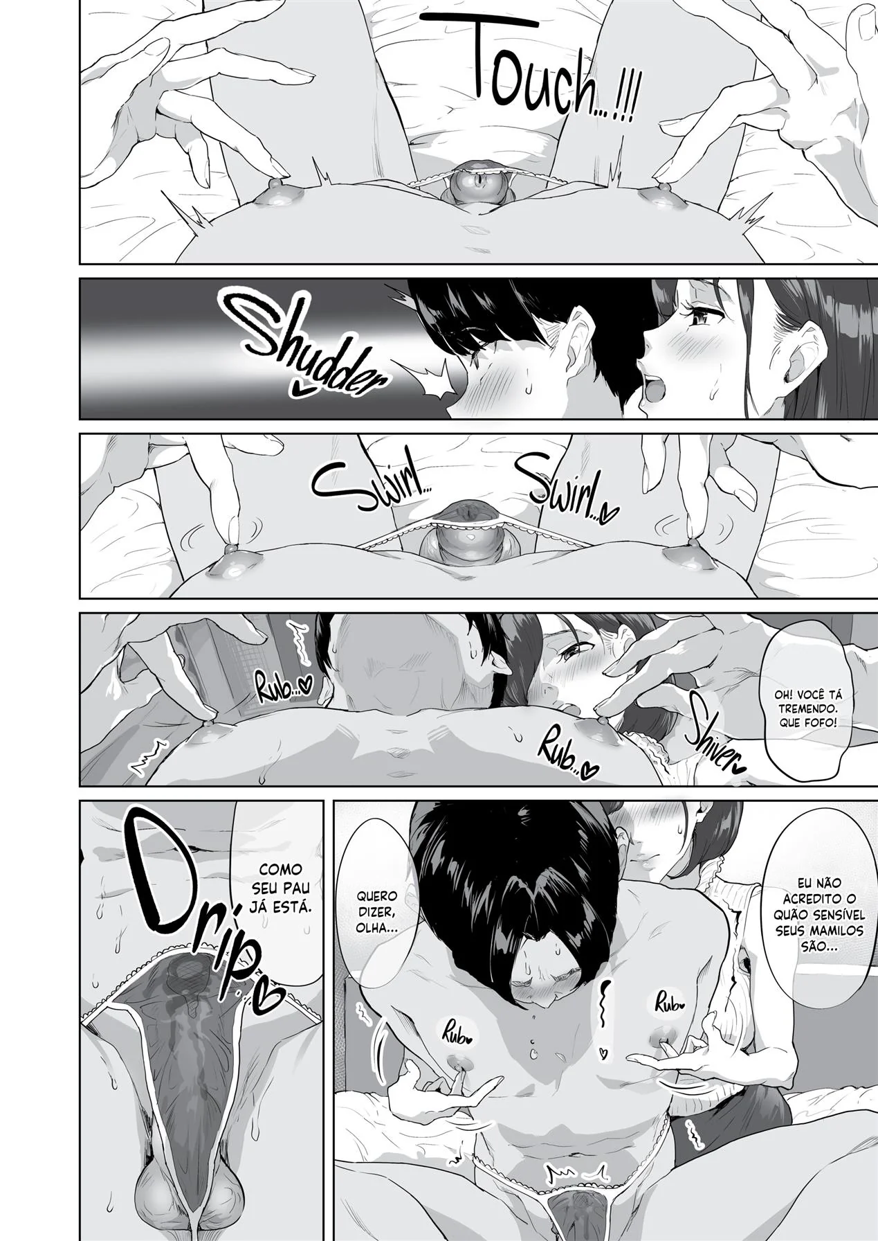 Nerd piranha marcando encontros para foder em troca de dinheiro em Hentai HQ Brasileiro