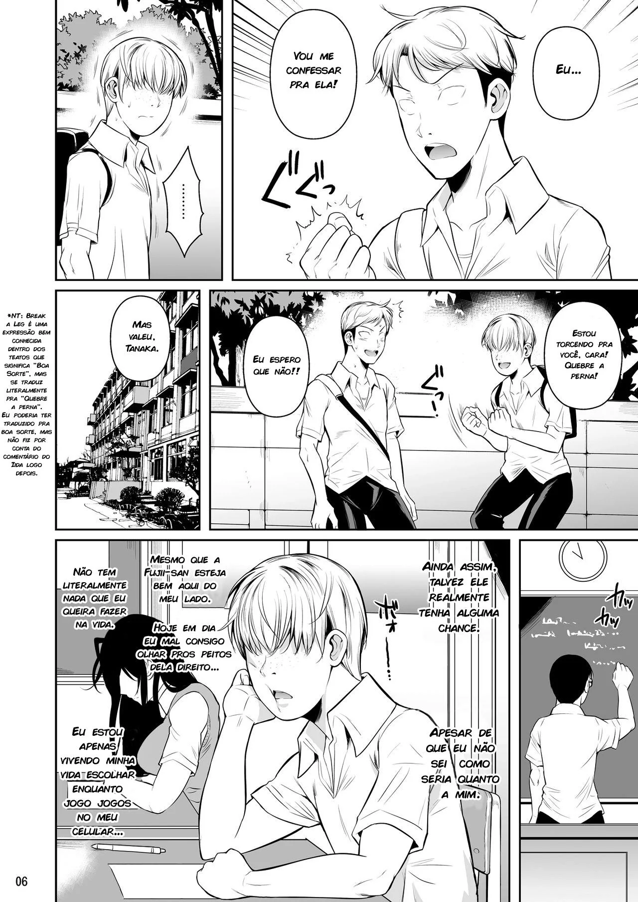 Nerd Sortudo: Herdou uma Fortuna e Agora Mete a Pica na Gostosa da Colega em HQ Brasileiro