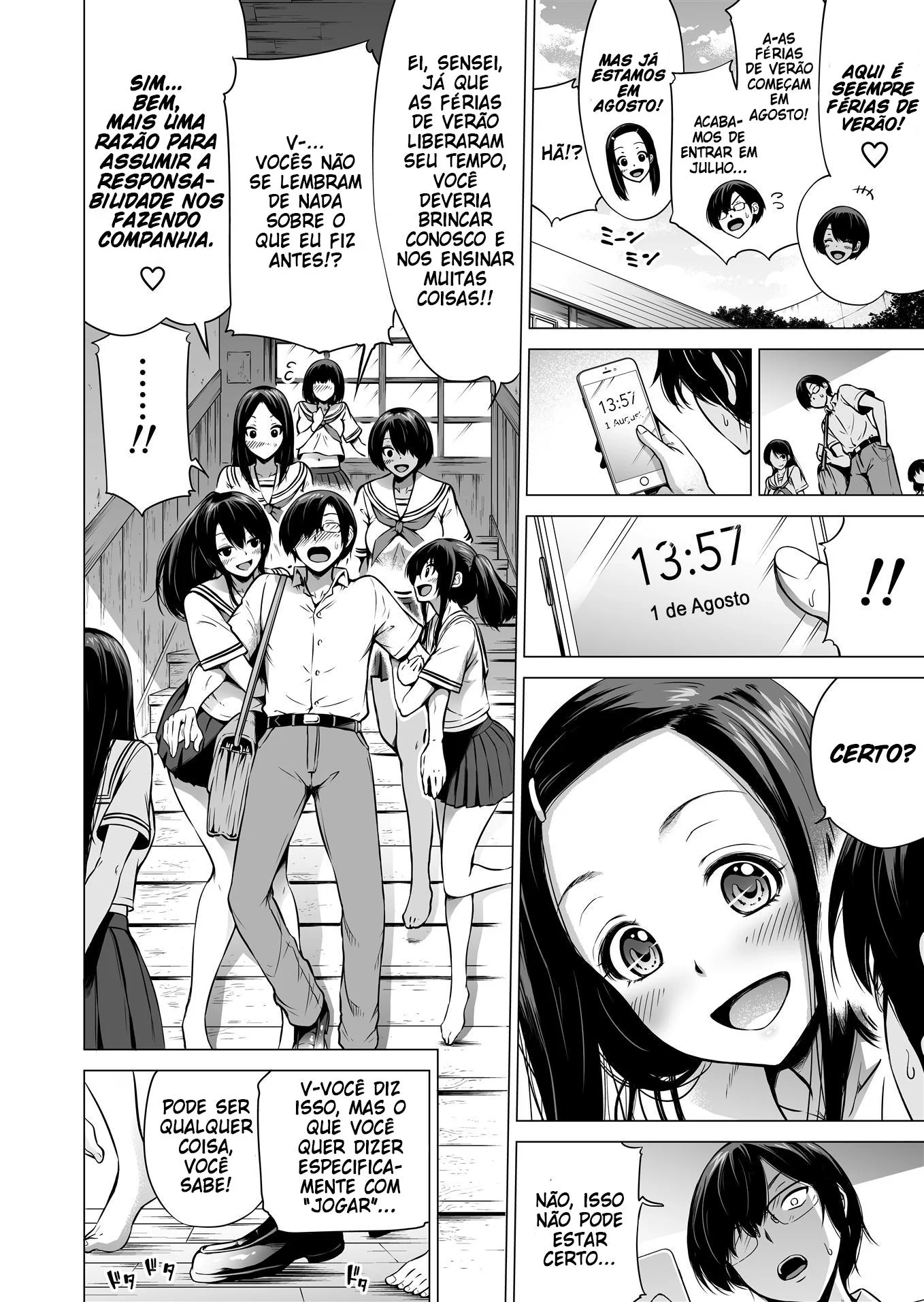 Neto safado herda mais do que deveria do vovô piranha em Hentai HQ Brasileiro