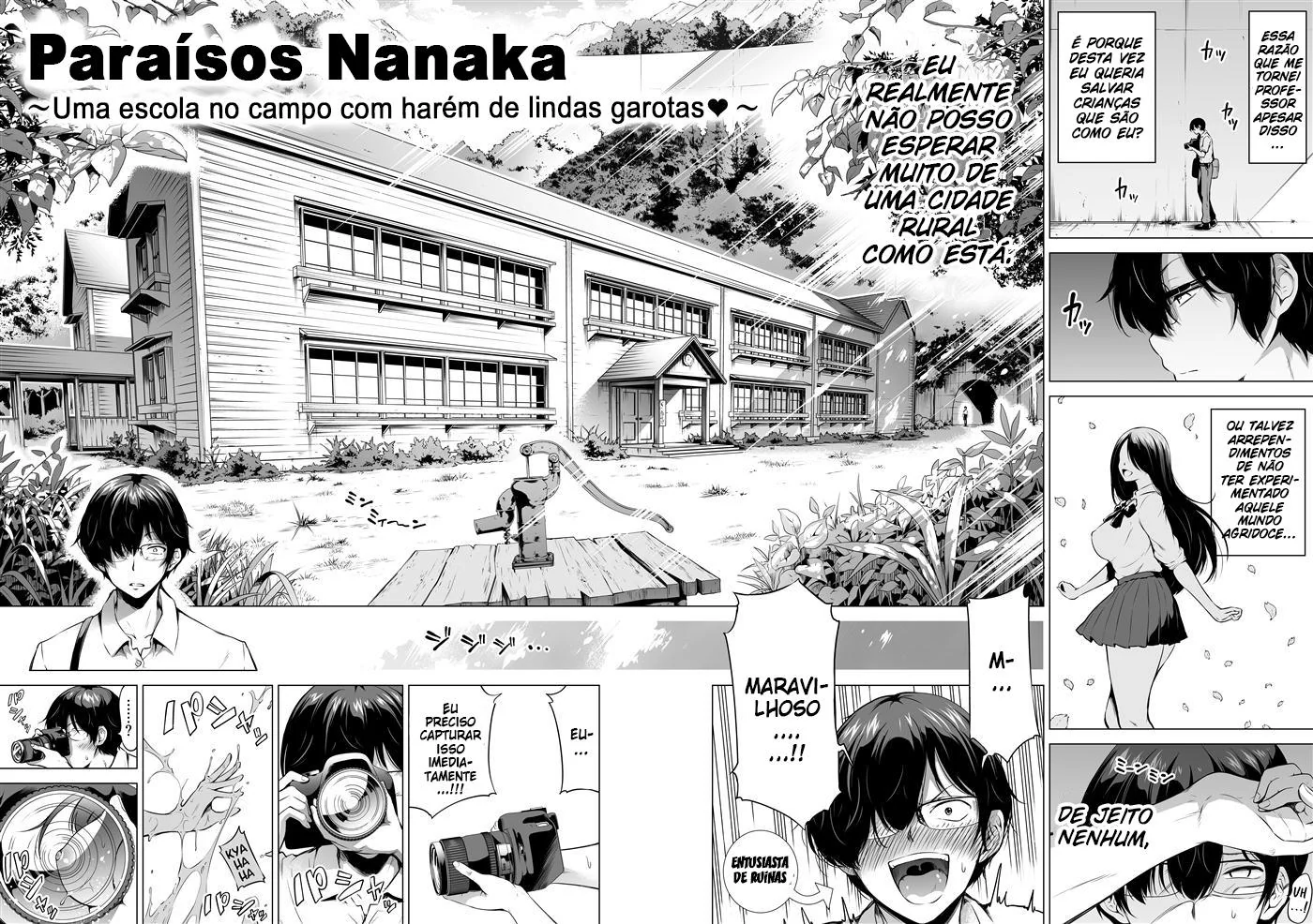 Neto safado herda mais do que deveria do vovô piranha em Hentai HQ Brasileiro