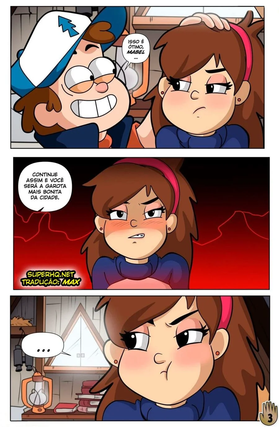 O encontro quente de Dipper e Wendy: Buceta molhada e piroca dura em hentai HQ