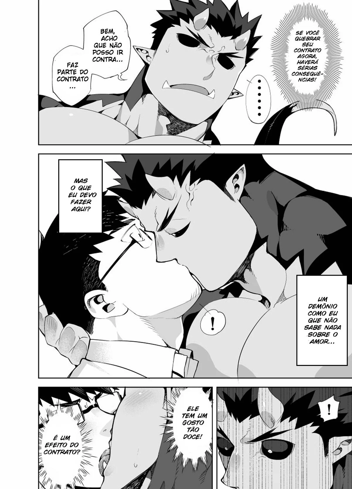 O feitiço da piranha - Tsutomu e sua pica sortuda em HQ Brasileiro de hentai