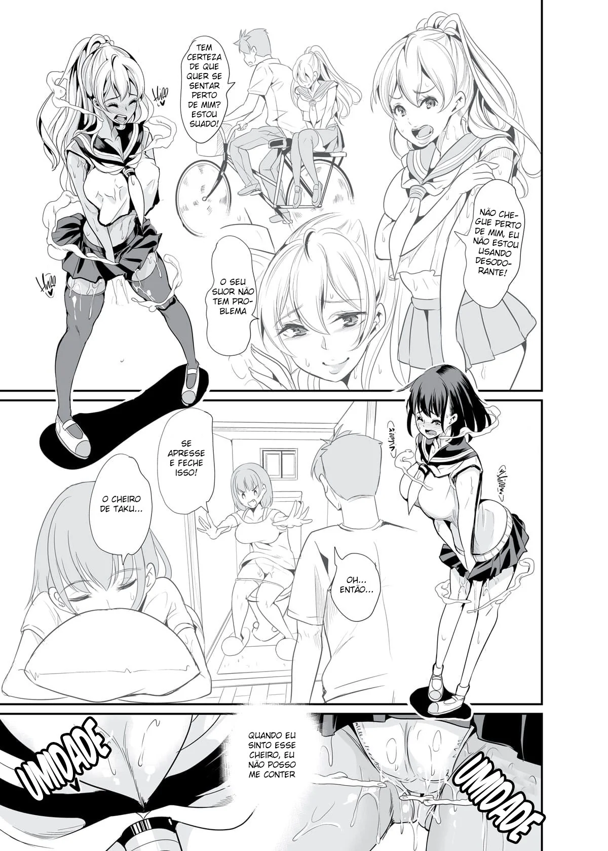 O Poderoso Ira Gamagoori Dominado e Abusado Pelo Vilão Tsumugu - Em Hentai HQ Brasileiro