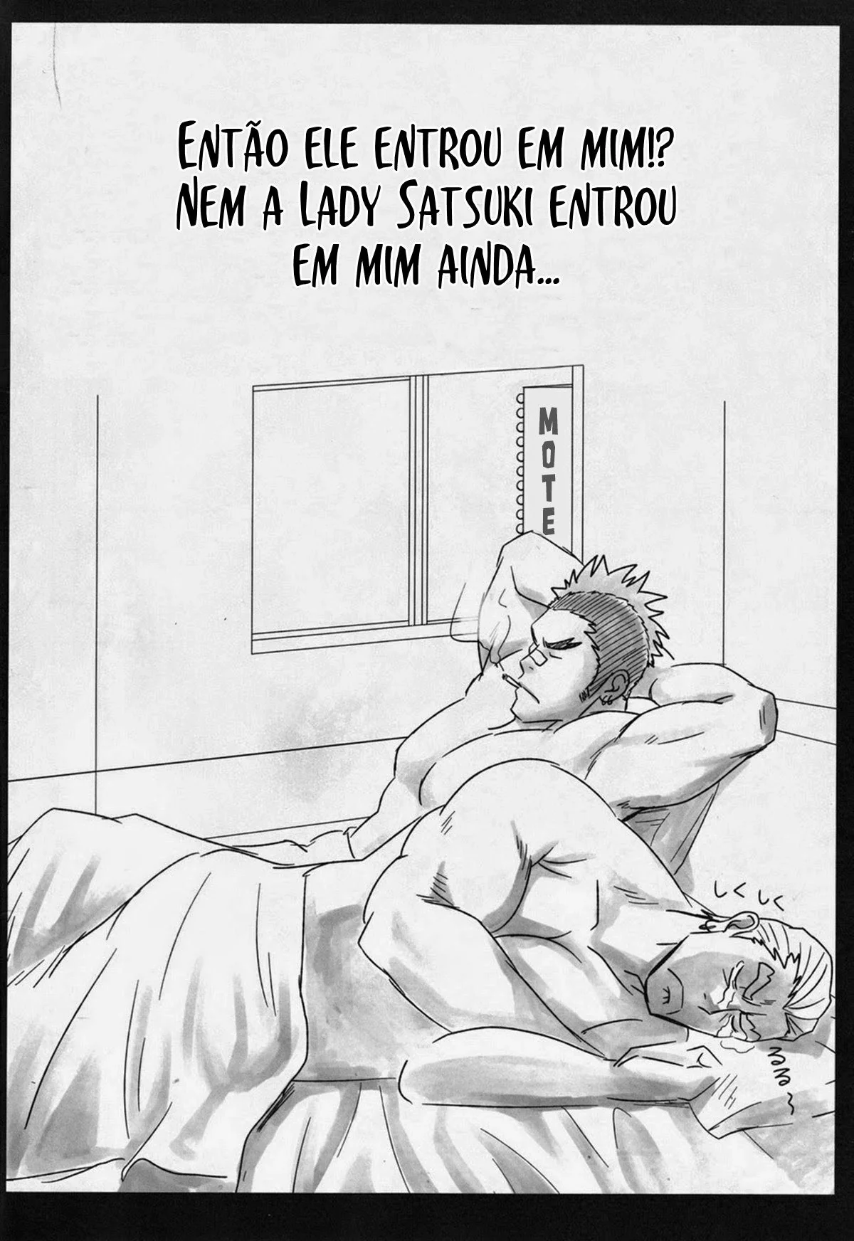 O Poderoso Ira Gamagoori Dominado e Abusado Pelo Vilão Tsumugu - Em Hentai HQ Brasileiro