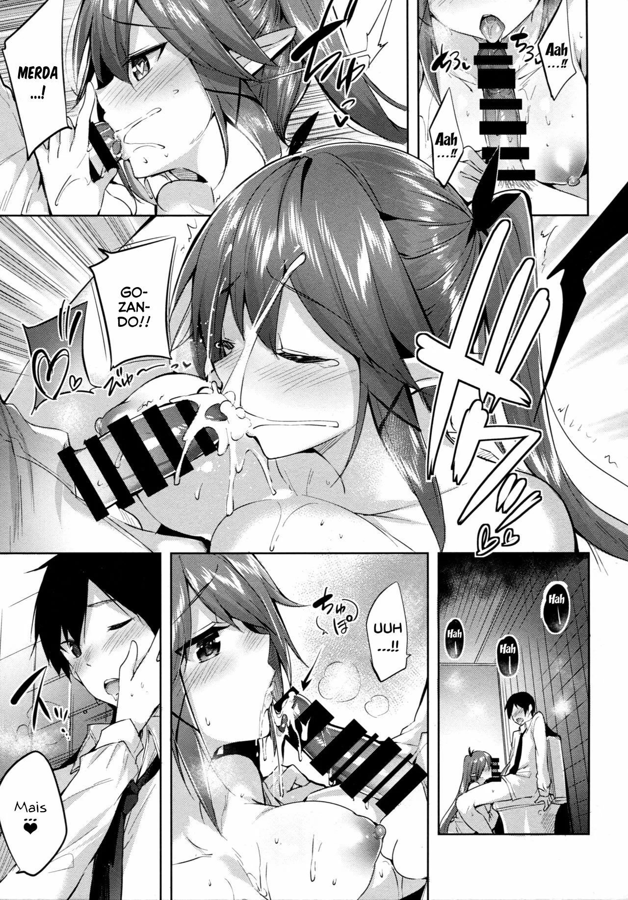 O Segredo da Piranha Diabinha Setsuco VL.2: Garotos Colegiais Virgens Dominados pela Buceta Sedenta" em HQ Brasileiro