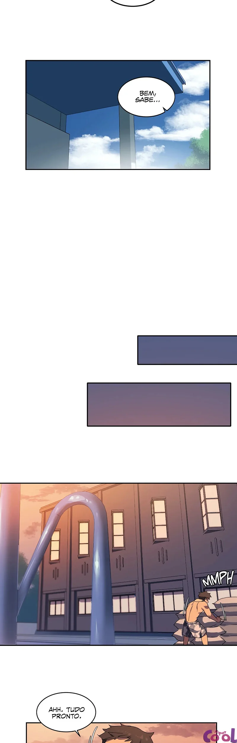 O Zelador Safado da Piscina Feminina: Fodendo as Piranhas Depois do Mergulho" em Hentai HQ Brasileiro