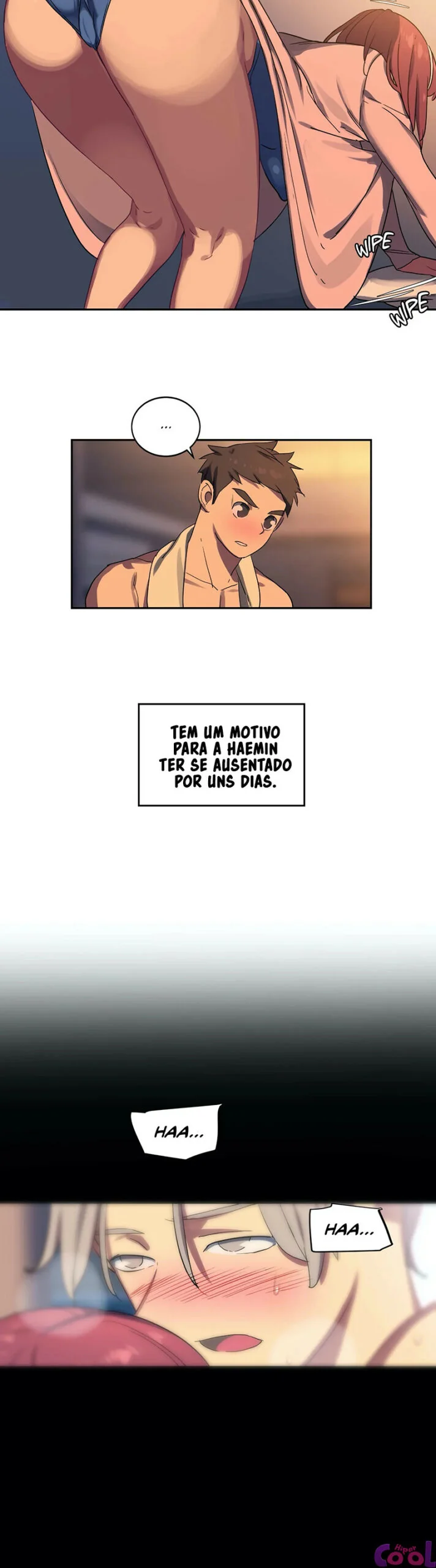 O Zelador Safado da Piscina Feminina: Fodendo as Piranhas Depois do Mergulho" em Hentai HQ Brasileiro