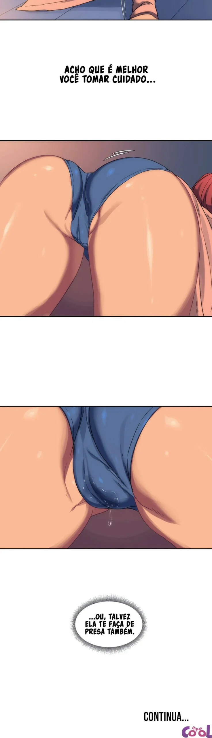 O Zelador Safado da Piscina Feminina: Fodendo as Piranhas Depois do Mergulho" em Hentai HQ Brasileiro