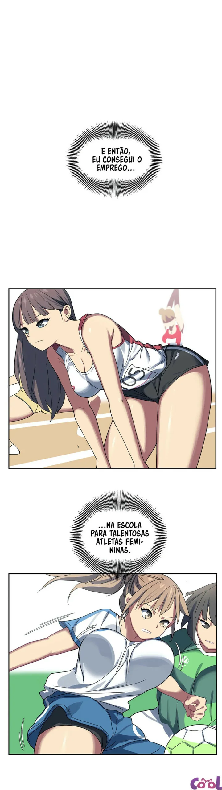 O Zelador Safado da Piscina Feminina: Fodendo as Piranhas Depois do Mergulho" em Hentai HQ Brasileiro