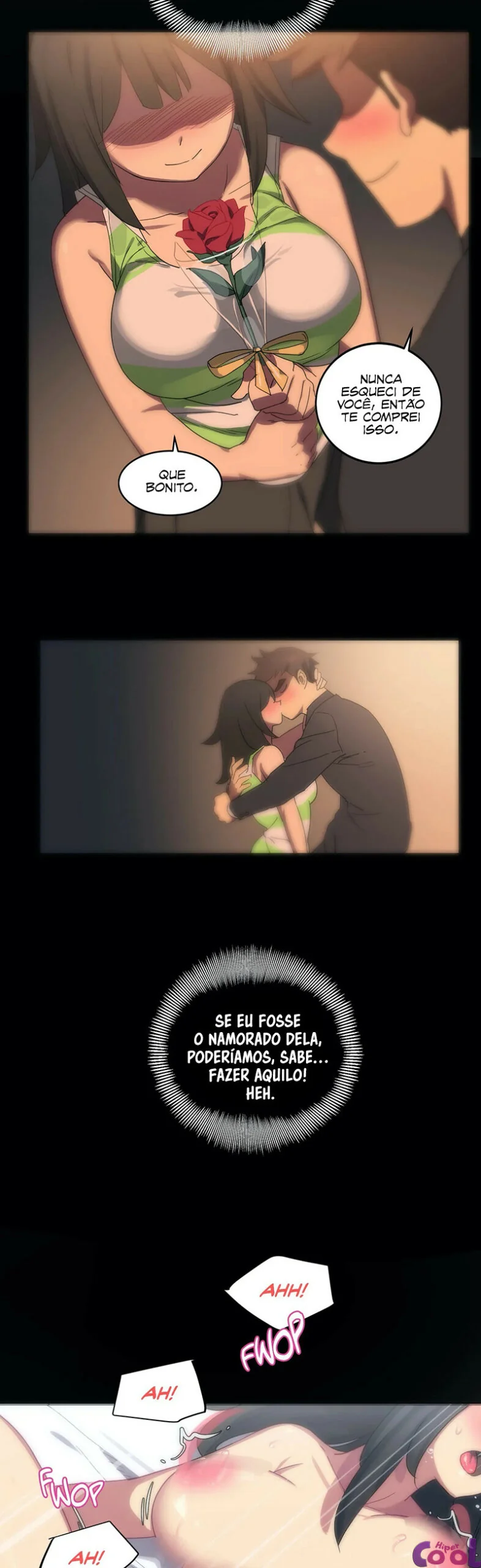 O Zelador Safado da Piscina Feminina: Fodendo as Piranhas Depois do Mergulho" em Hentai HQ Brasileiro