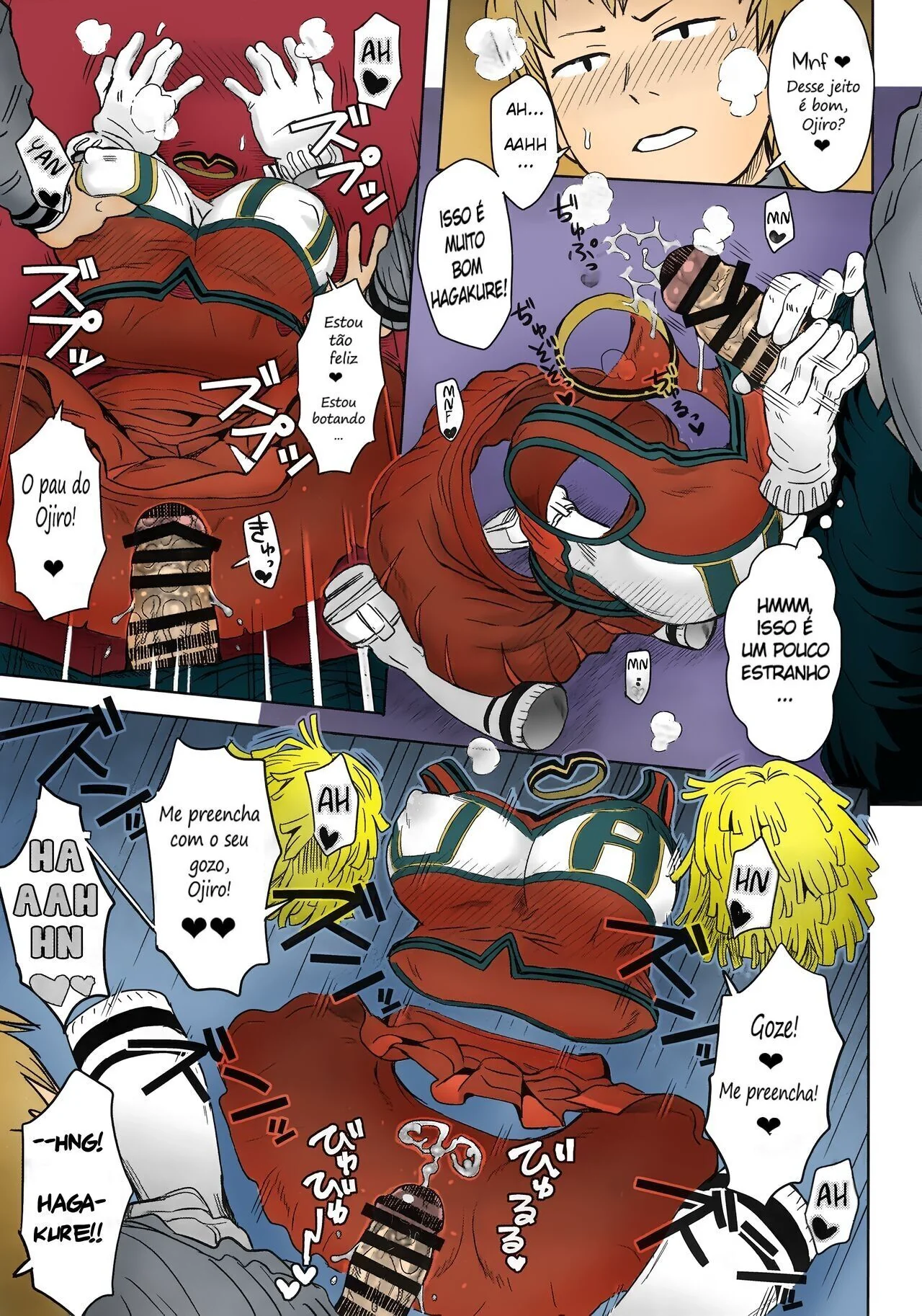 Ochako Uraraka: A Piranha que Libera a Buceta para Muitas Pirocas em Boku no Hero Hentai HQ Brasileiro