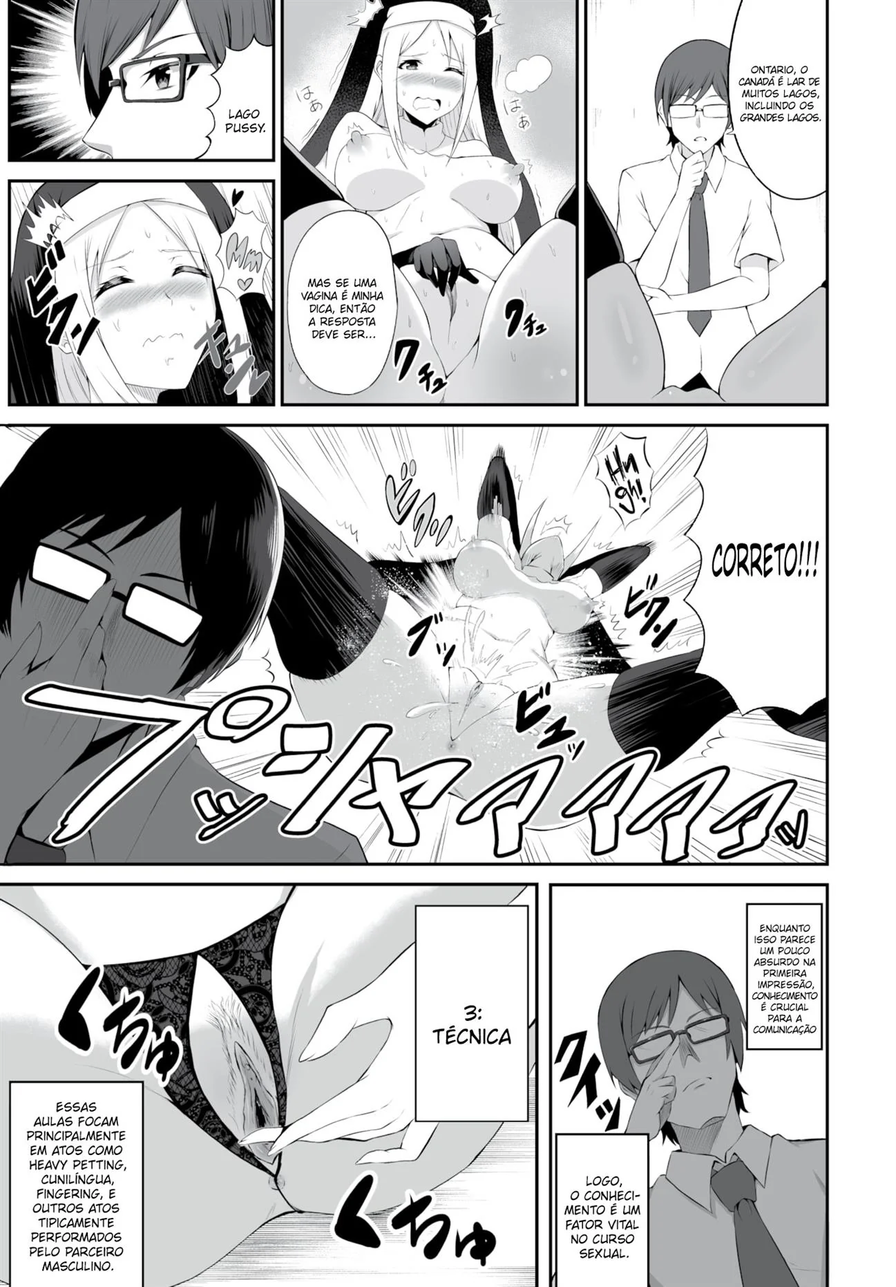 Orfanato das Piranhas: Ensaios com as Pirocas dos Garotos - Hentai HQ Brasileiro